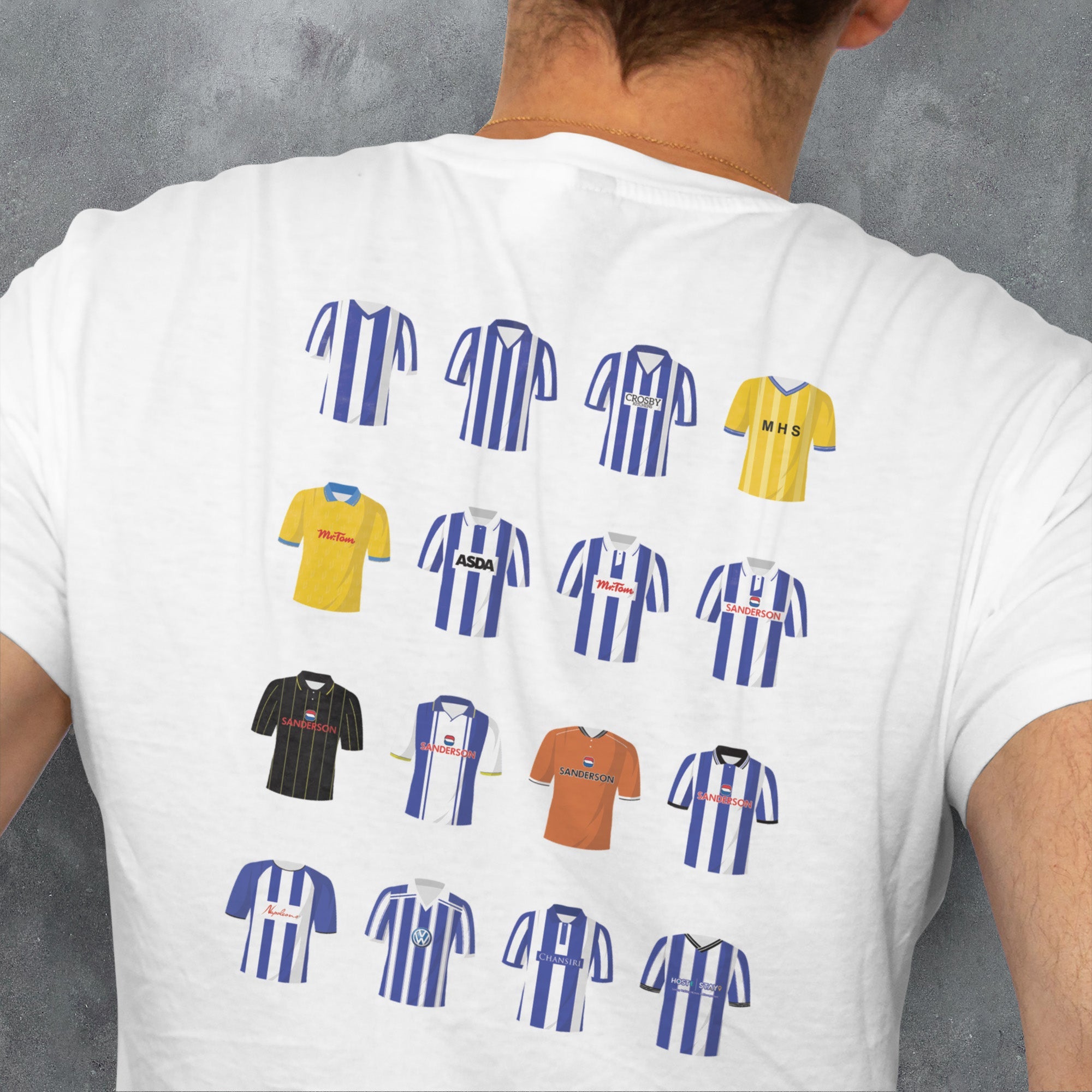 Sheff Wed Classic Kits Football T-Shirt