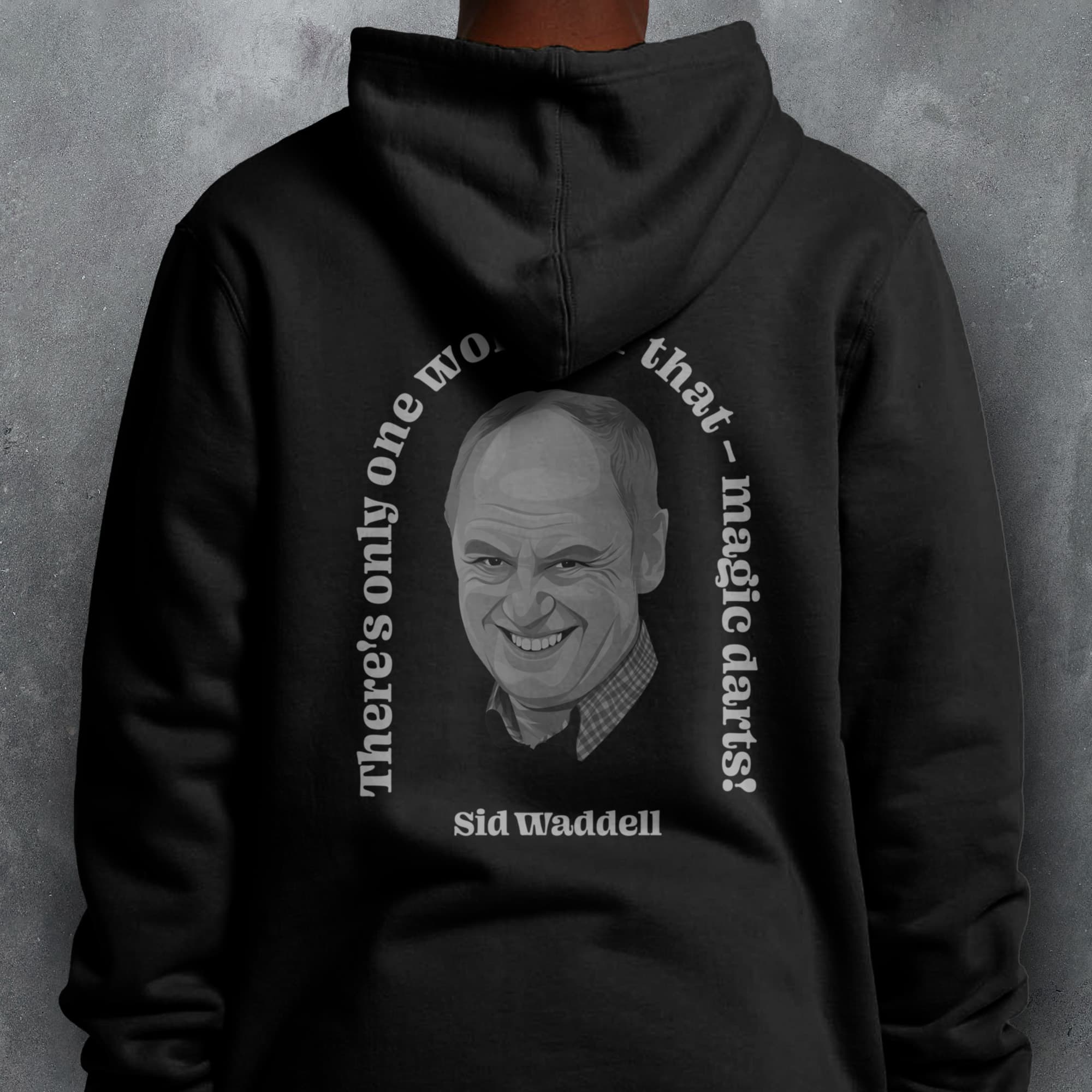 Sid Waddell 'Darts Hero' Hoodie