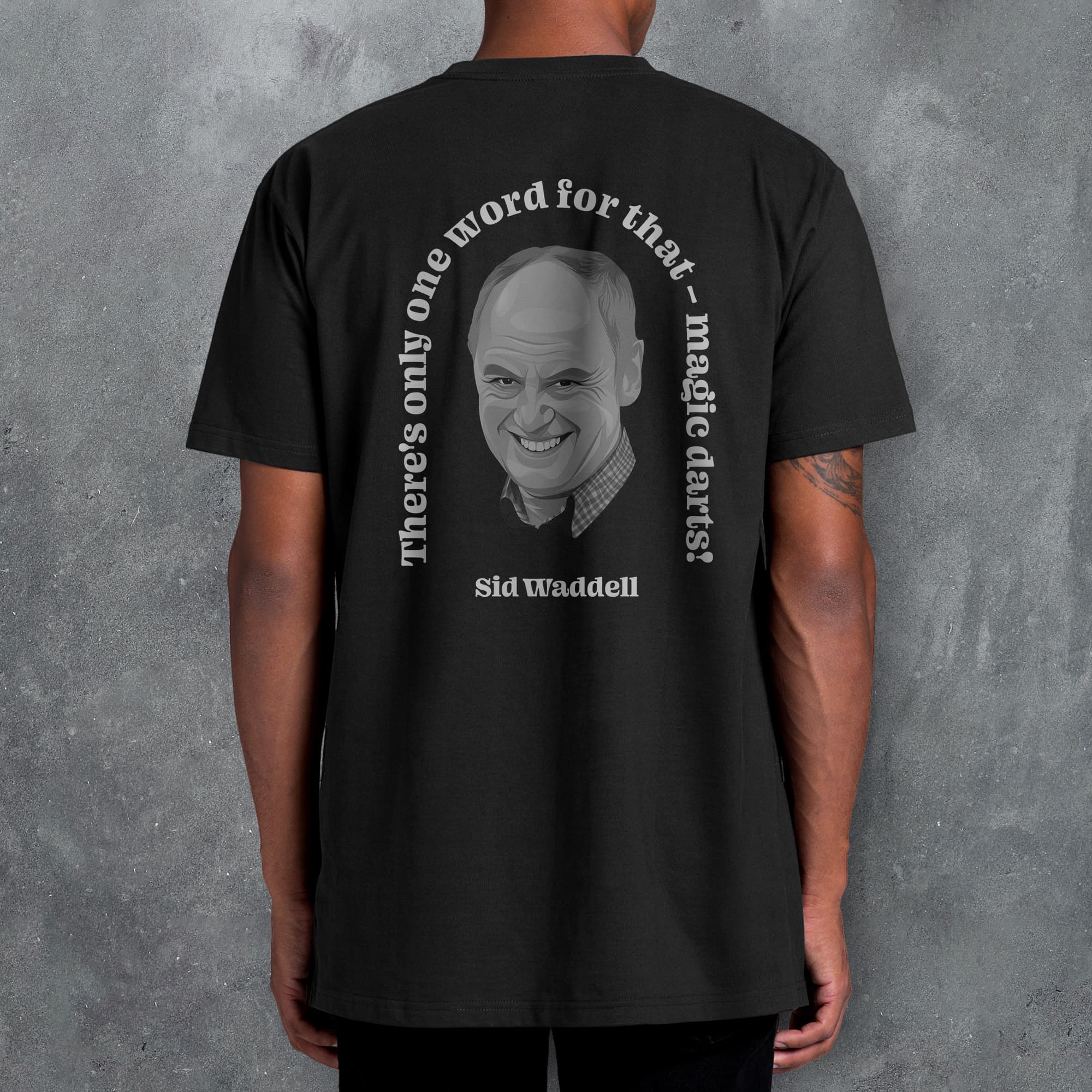 Sid Waddell 'Darts Hero' T-Shirt
