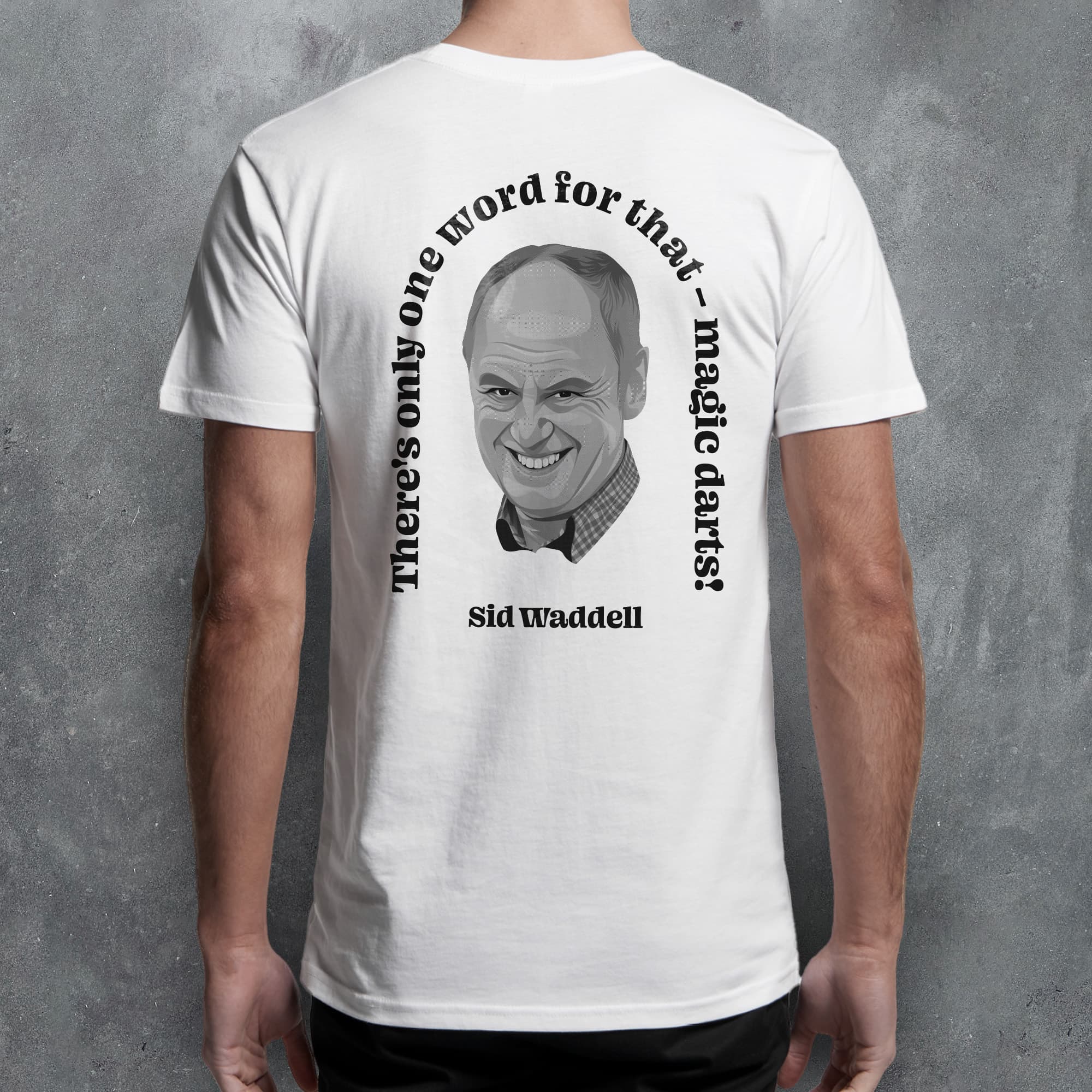 Sid Waddell 'Darts Hero' T-Shirt