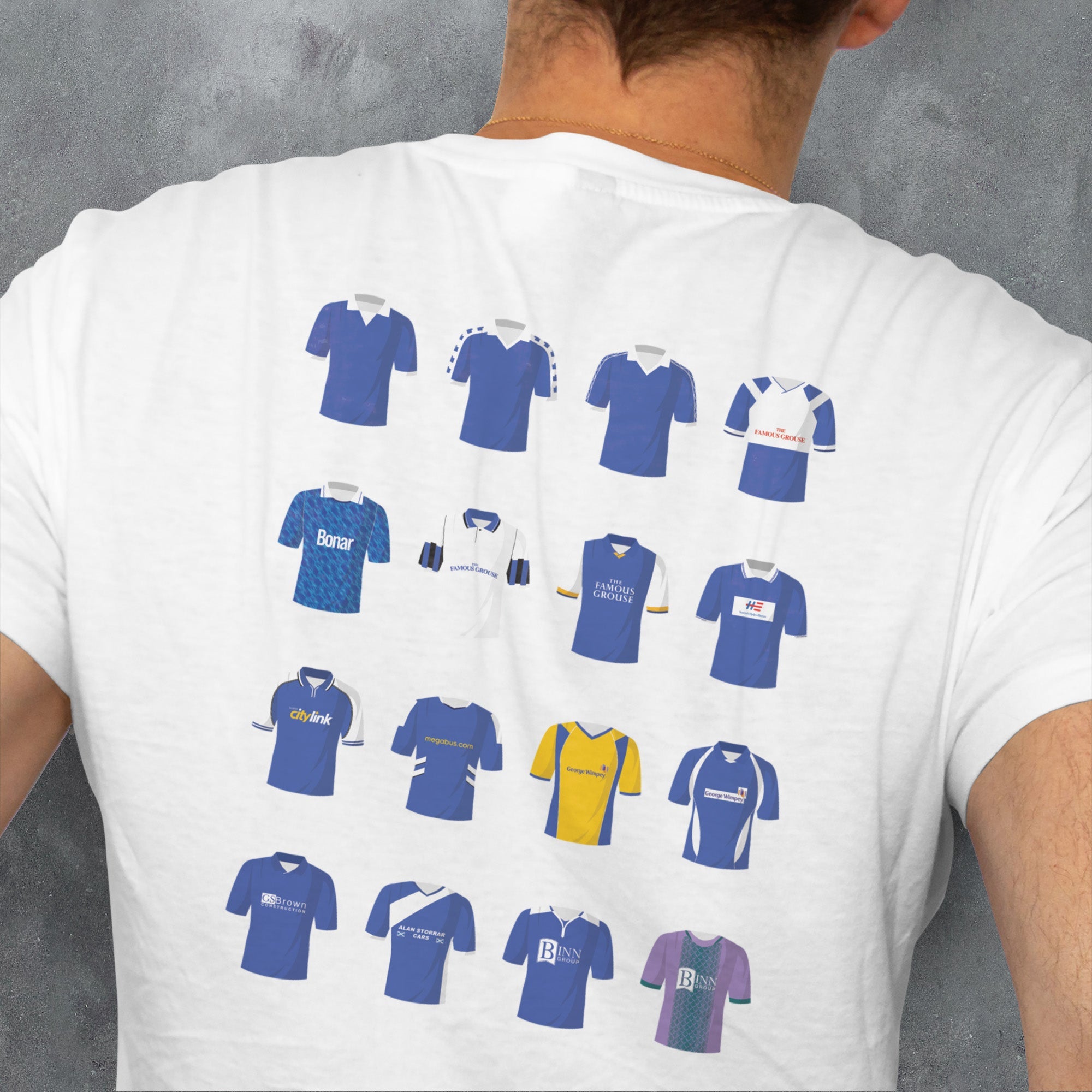 St Johnstone Classic Kits Football T-Shirt