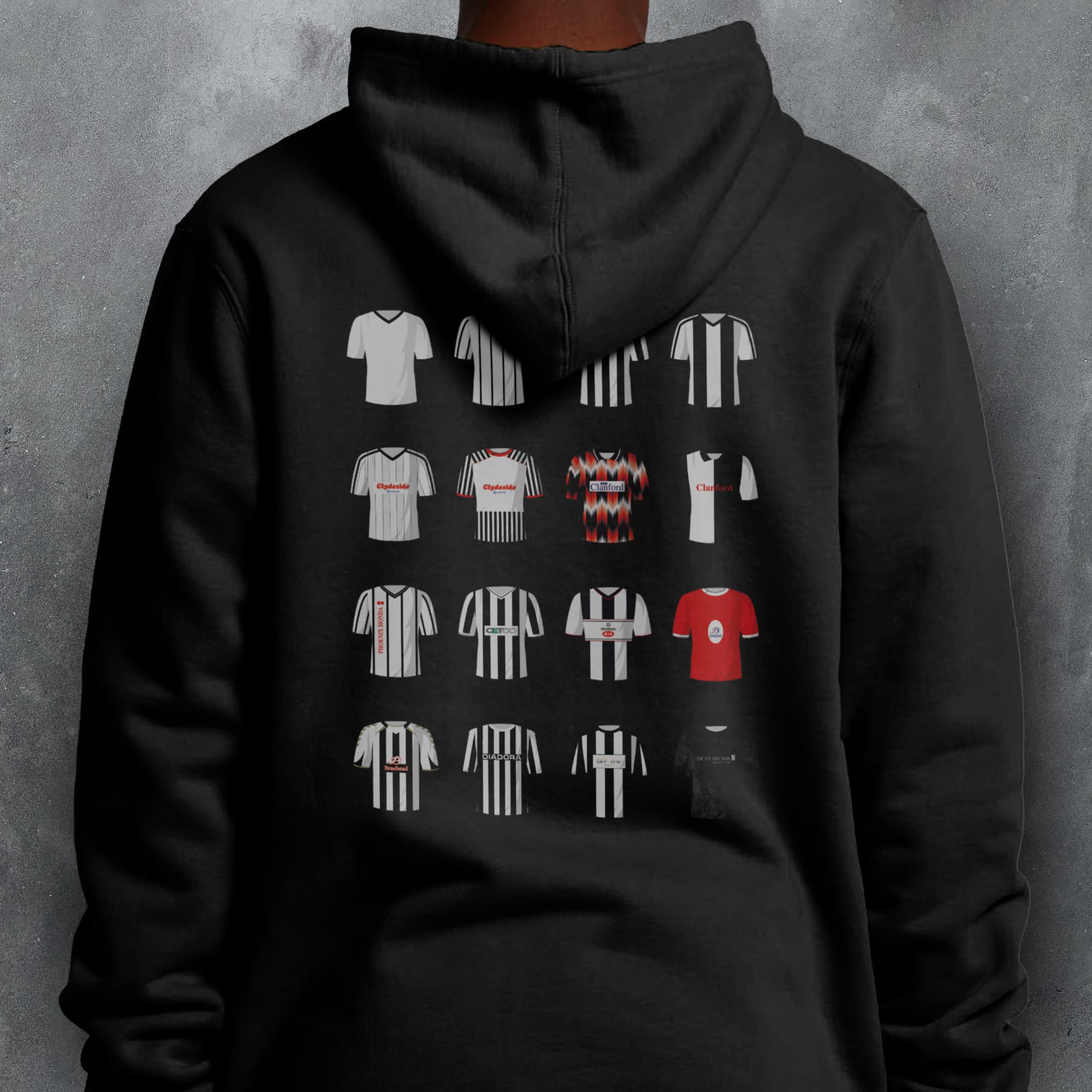 St Mirren Classic Kits Football Hoodie