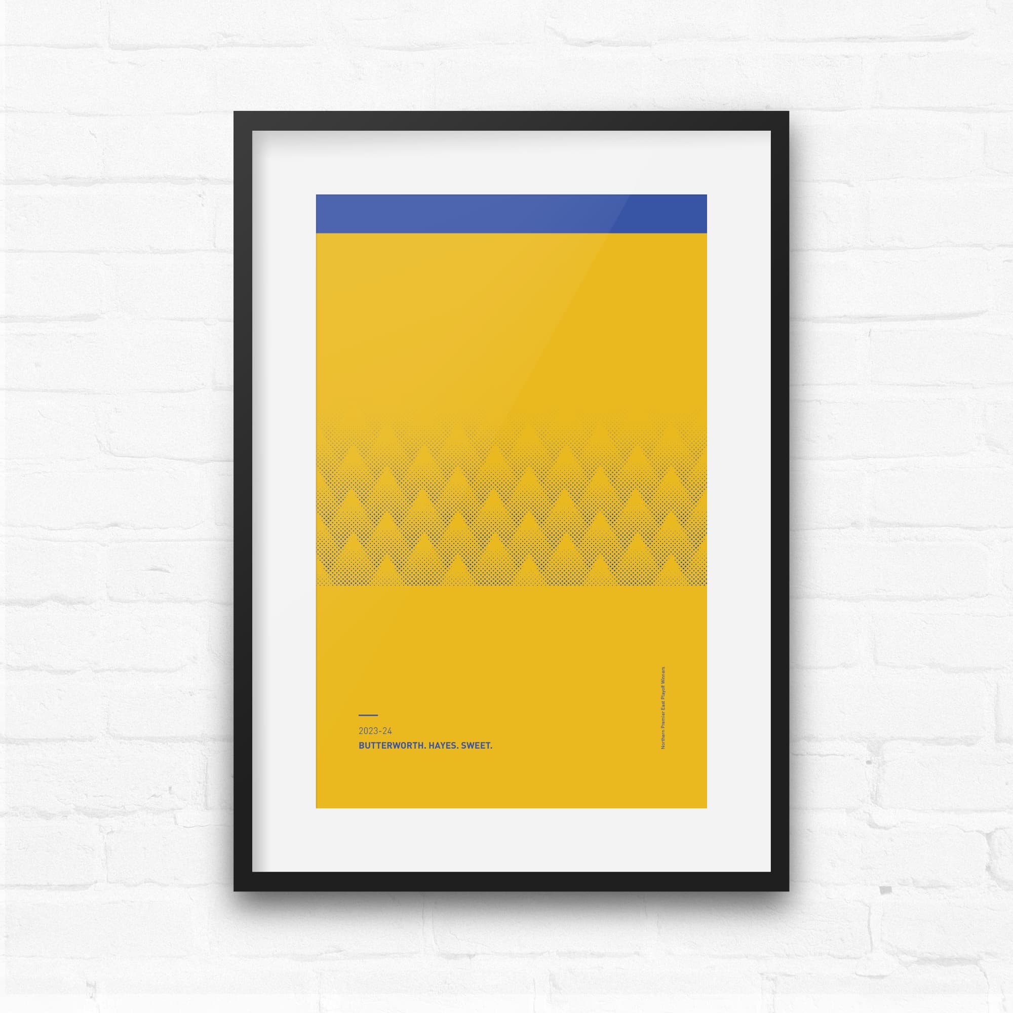 Stockton 2024 'Better Days' Football Print