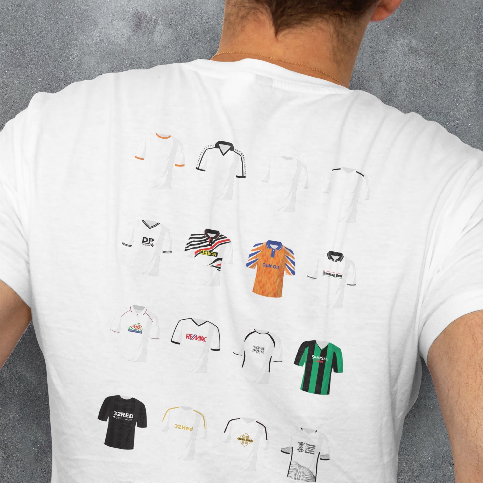 Swansea Classic Kits Football T-Shirt