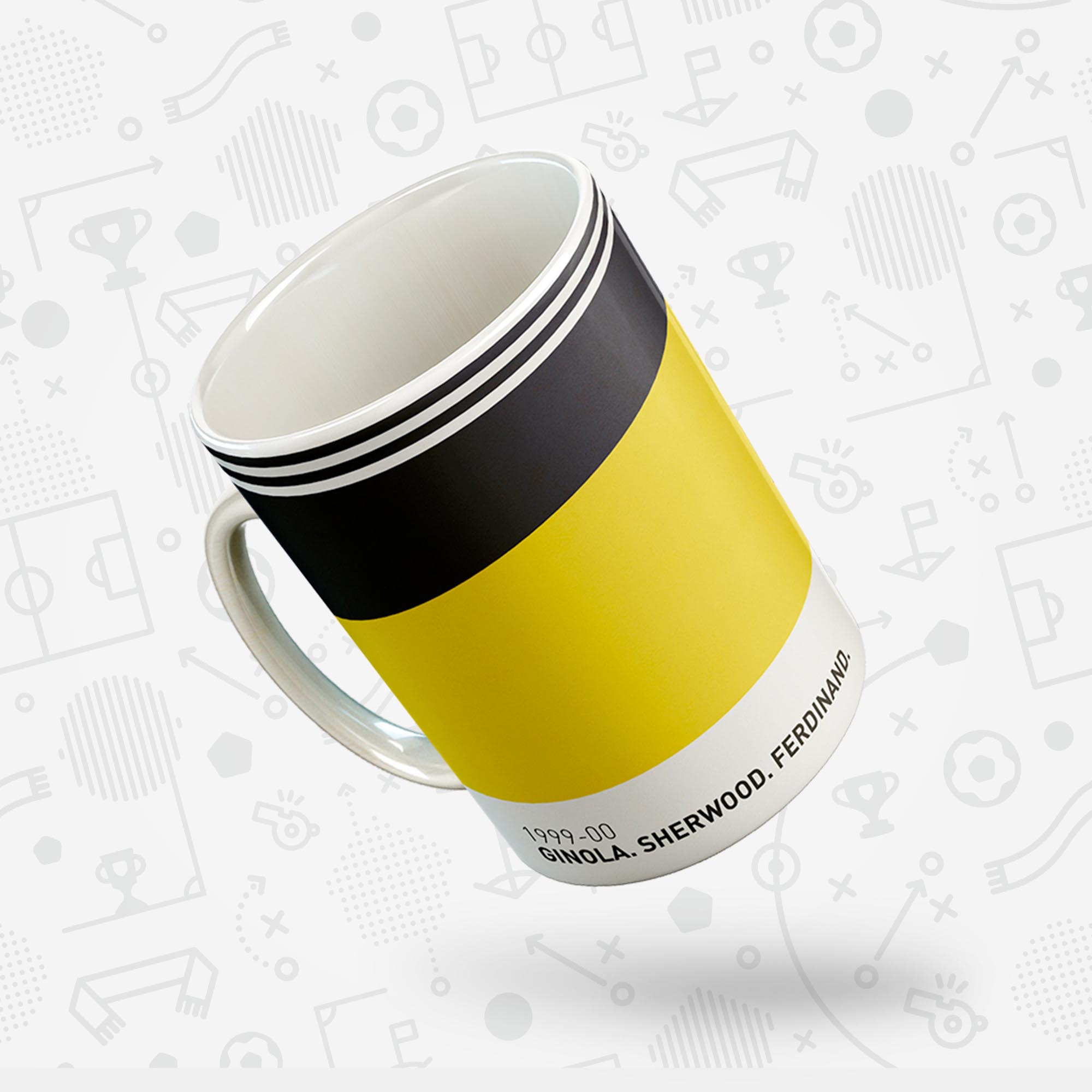 Tottenham 1999-00 'Better Days' Football Kit Mug Good Team On Paper