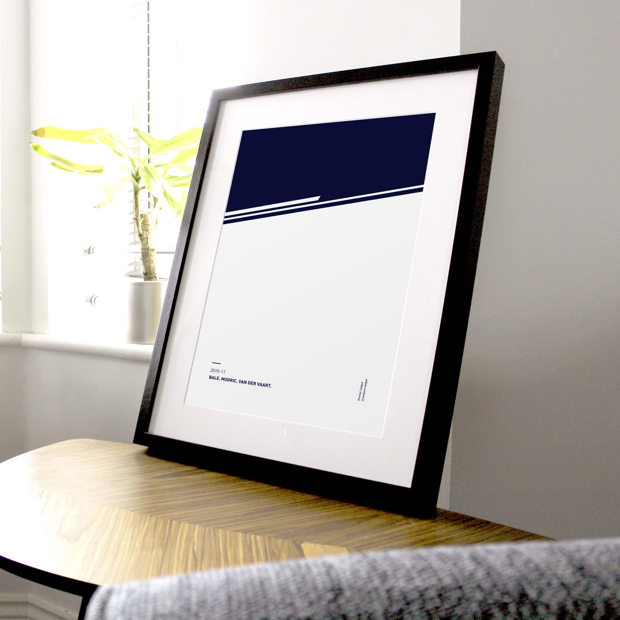 Tottenham 2010-11 'Better Days' Football Print Good Team On Paper
