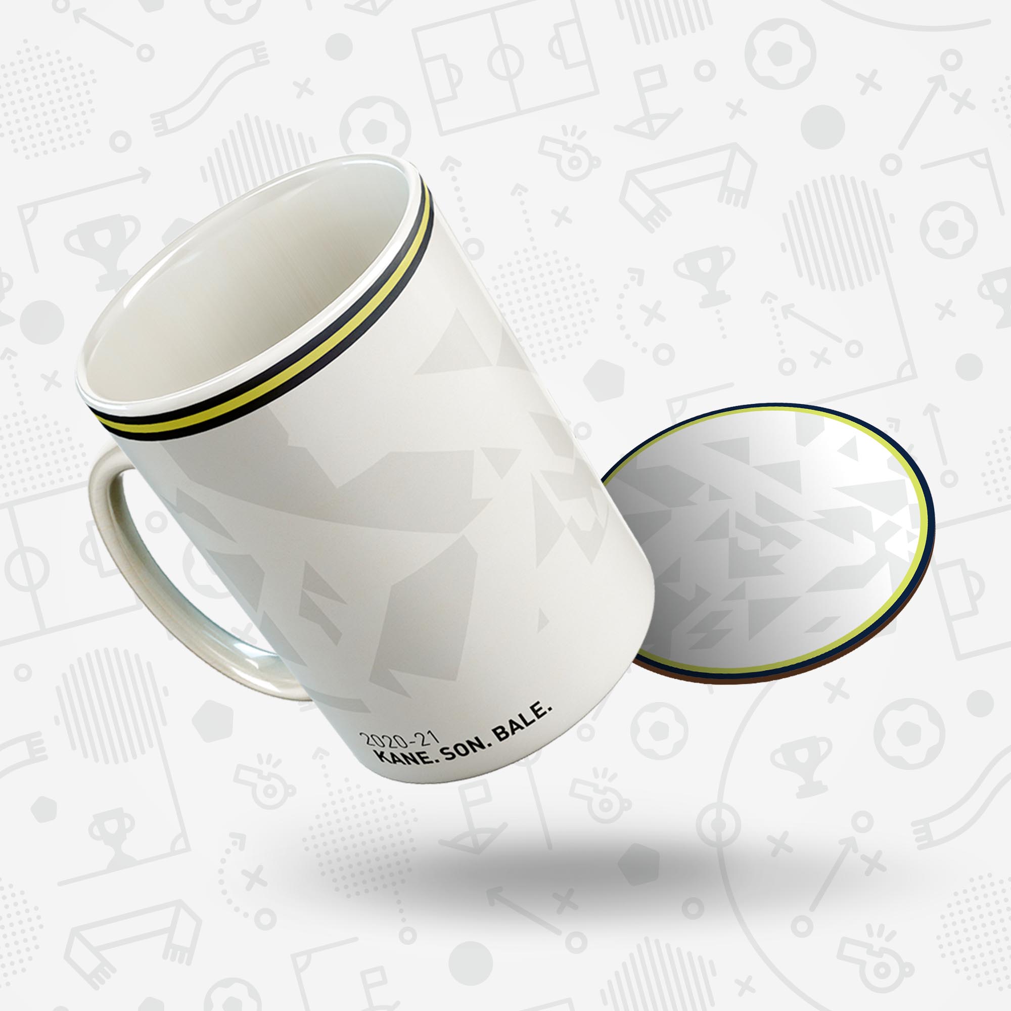 Tottenham 2020-21 'Better Days' Football Kit Mug Good Team On Paper