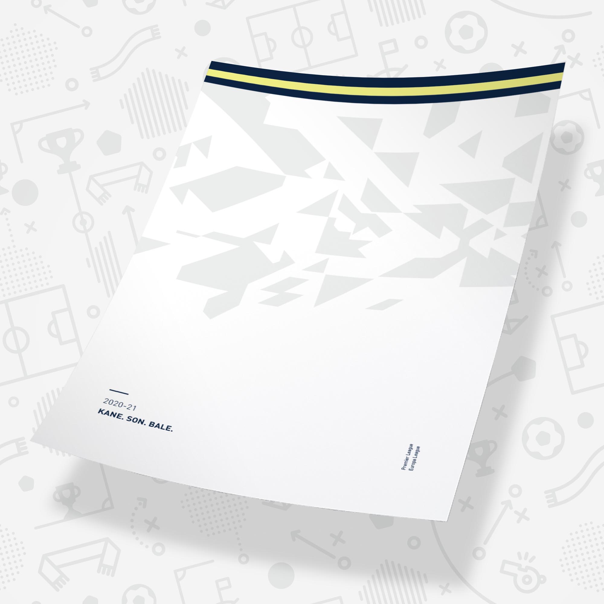 Tottenham 2020-21 'Better Days' Football Print Good Team On Paper