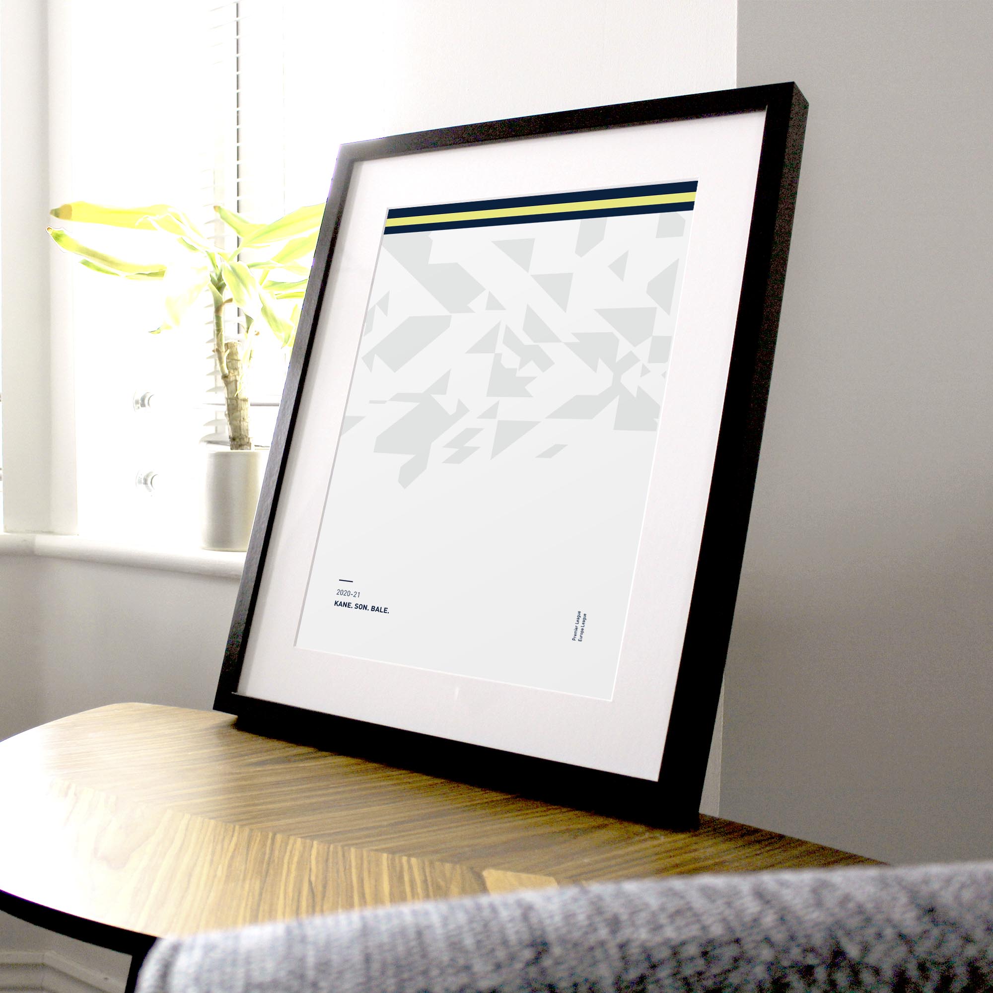 Tottenham 2020-21 'Better Days' Football Print Good Team On Paper