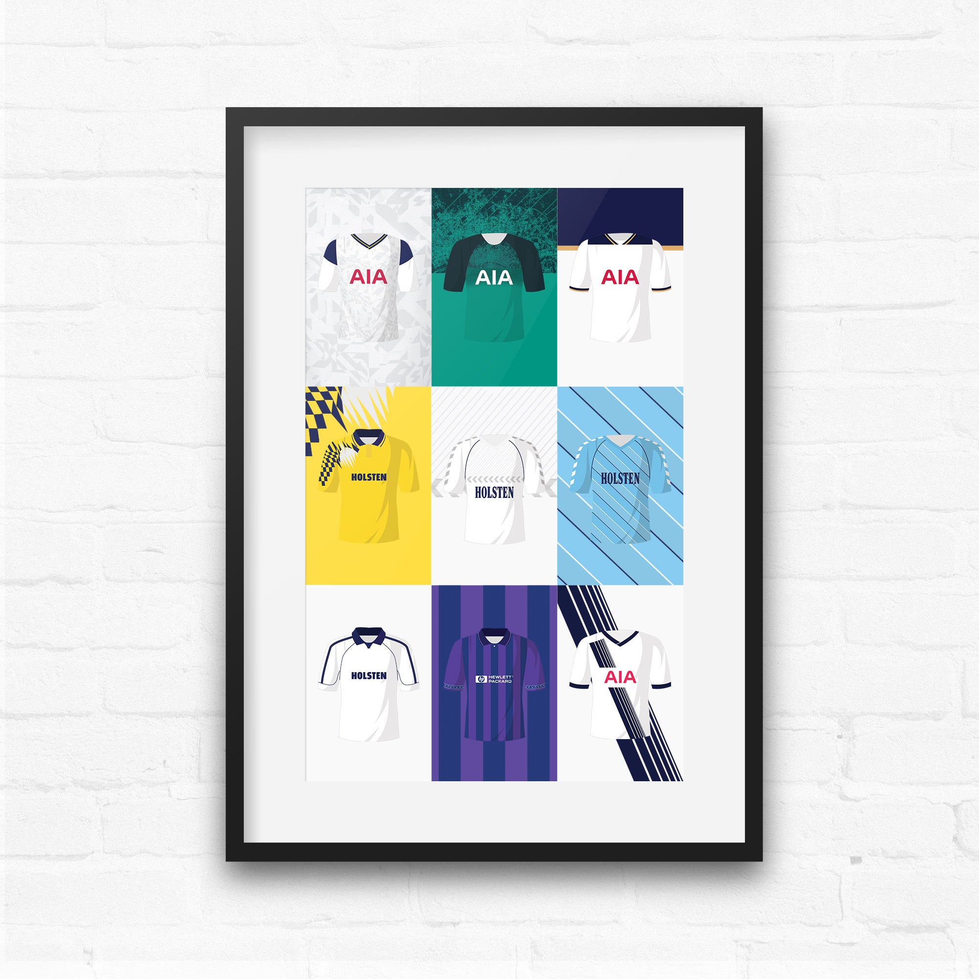 Tottenham Cult Kits Football Team Print