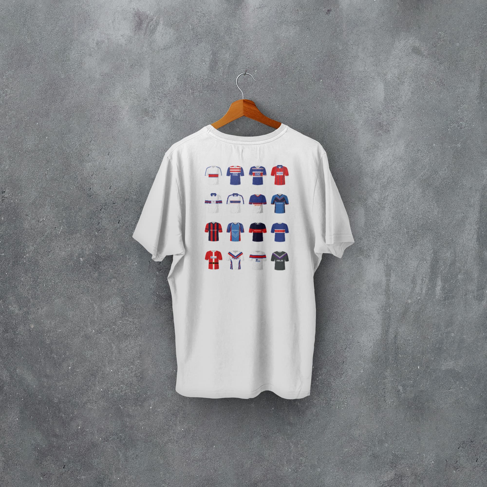 Wakefield Rugby League Classic Kits T-Shirt