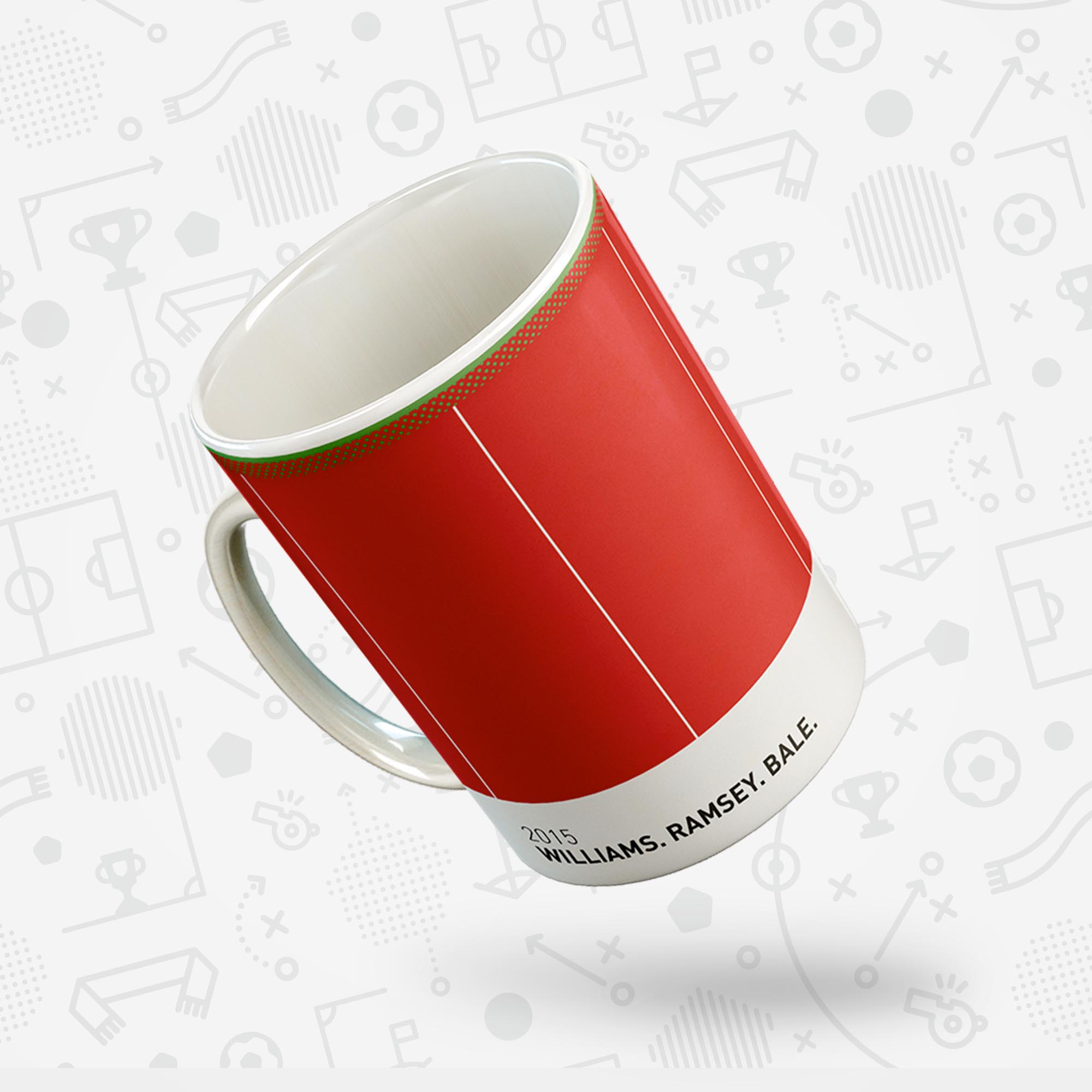 Wales 2015 'Better Days' Football Kit Mug Good Team On Paper