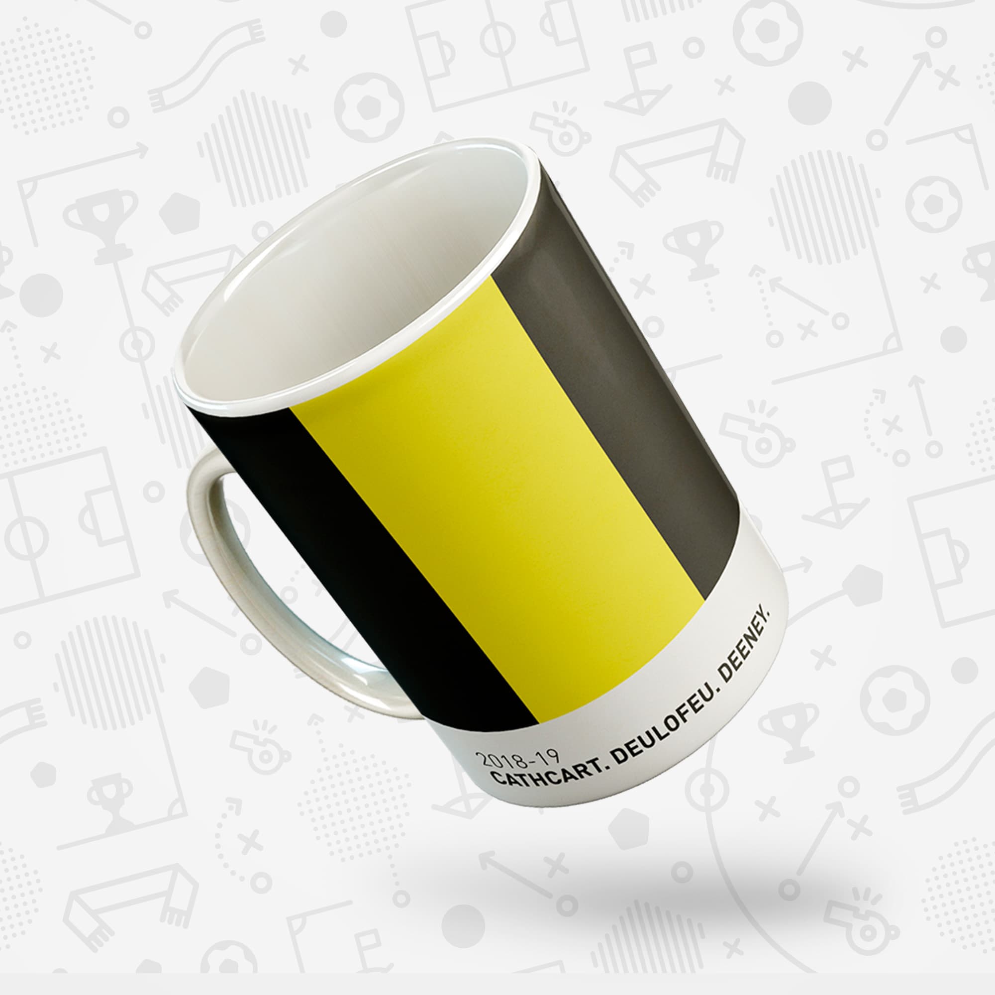 Watford 2018-19 'Better Days' Football Kit Mug Good Team On Paper