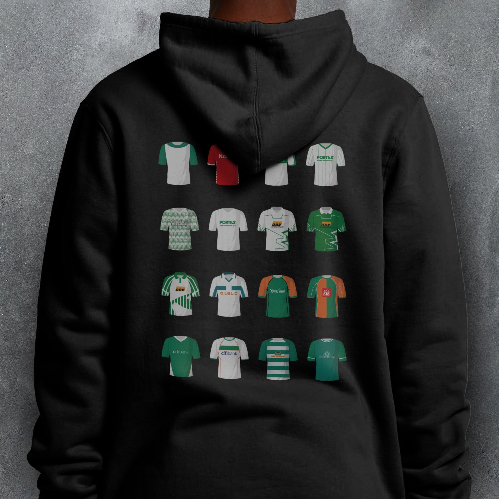 Werder Bremen Classic Kits Football Hoodie Good Team On Paper