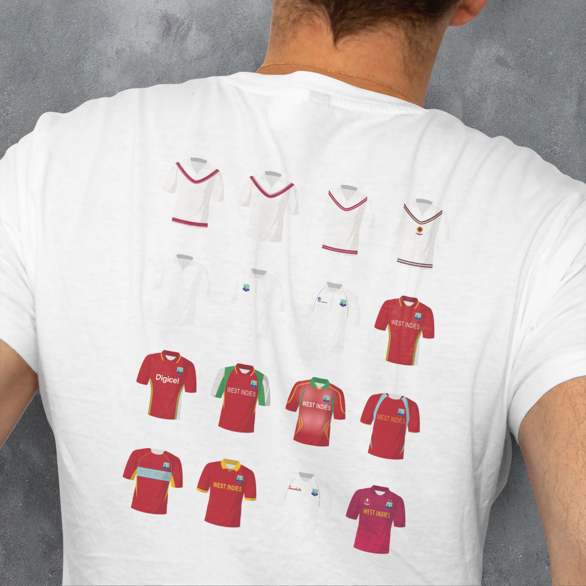 West Indies Cricket Classic Kits T-Shirt