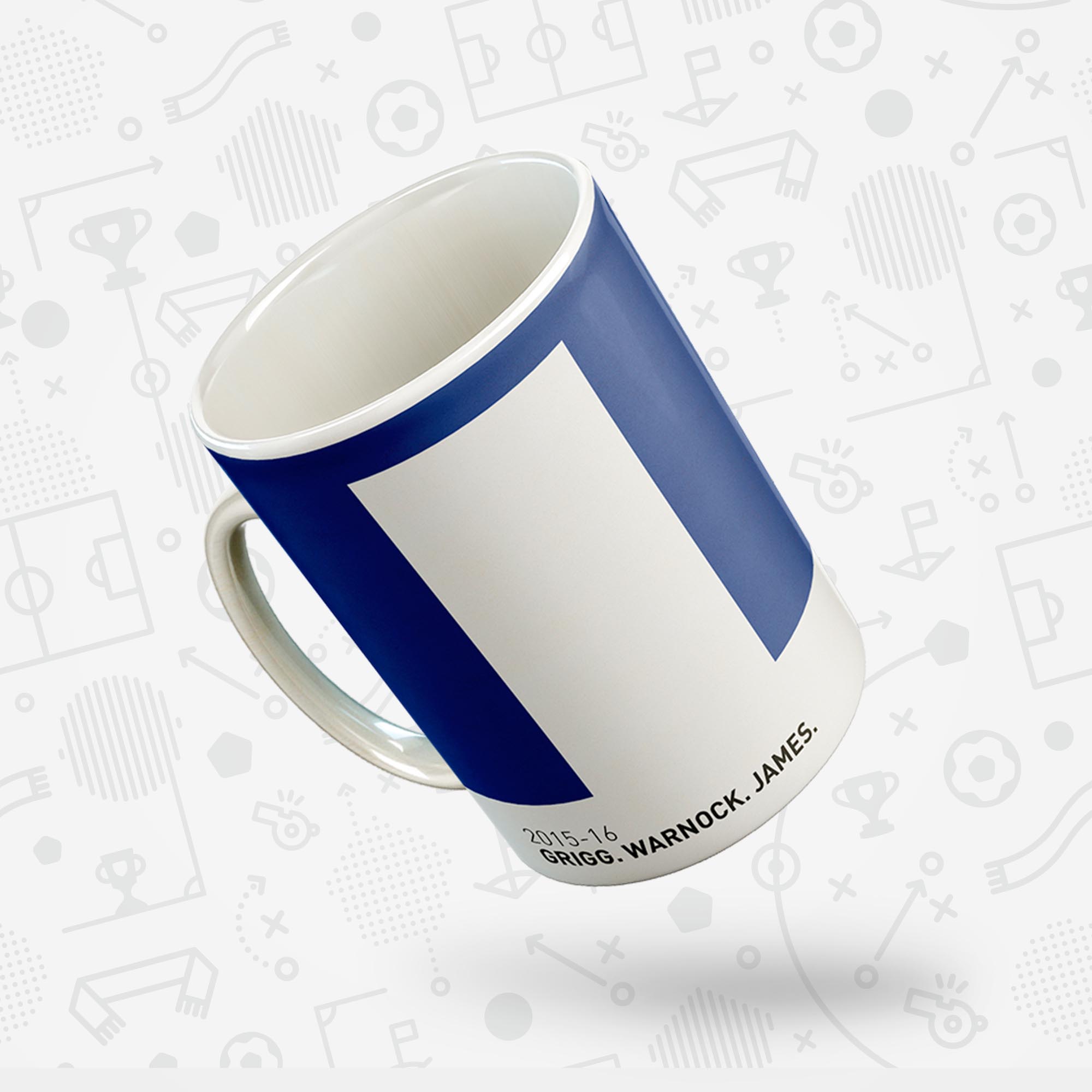 Wigan 2015-16 'Better Days' Football Kit Mug Good Team On Paper