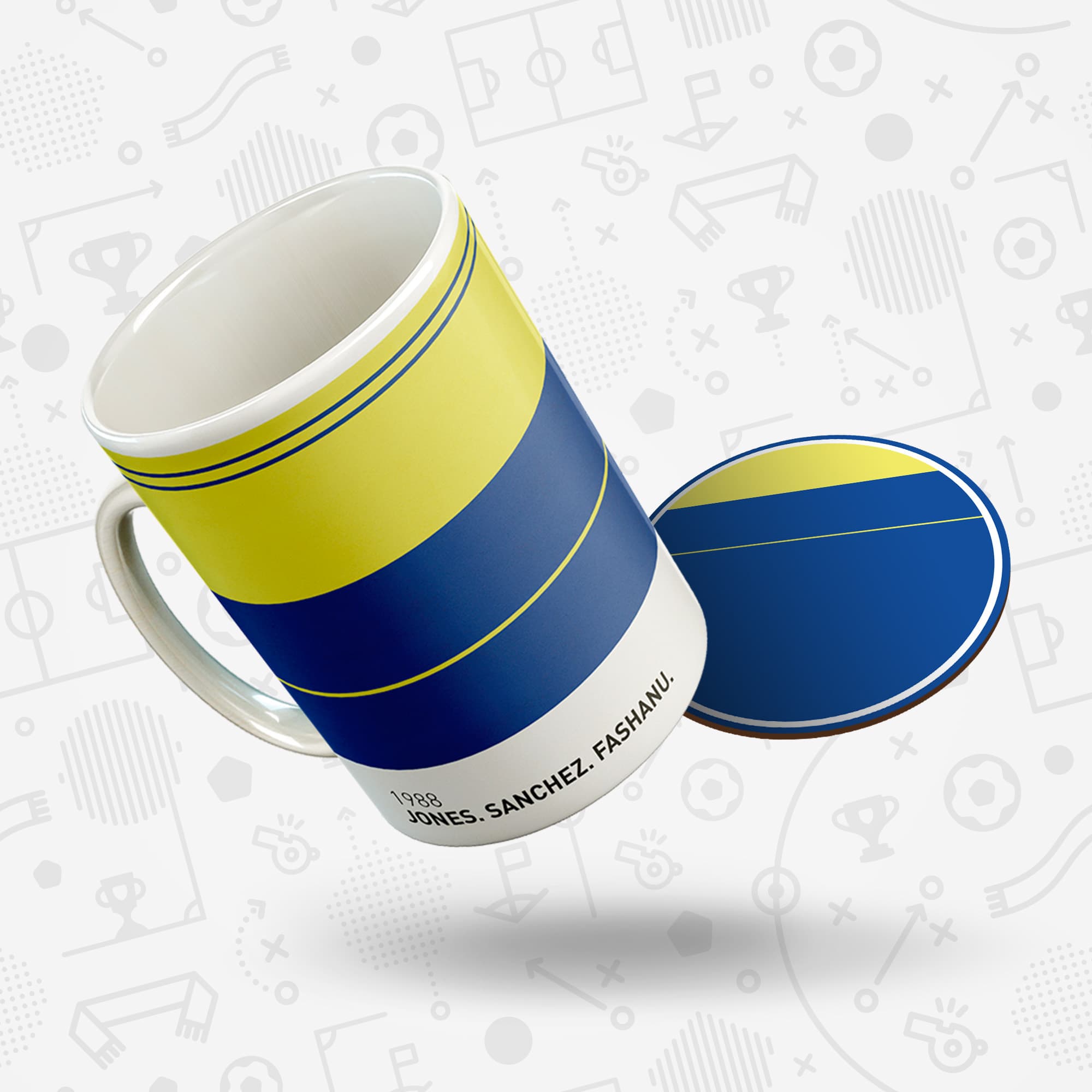 Wimbledon 1988 'Better Days' Football Kit Mug Good Team On Paper