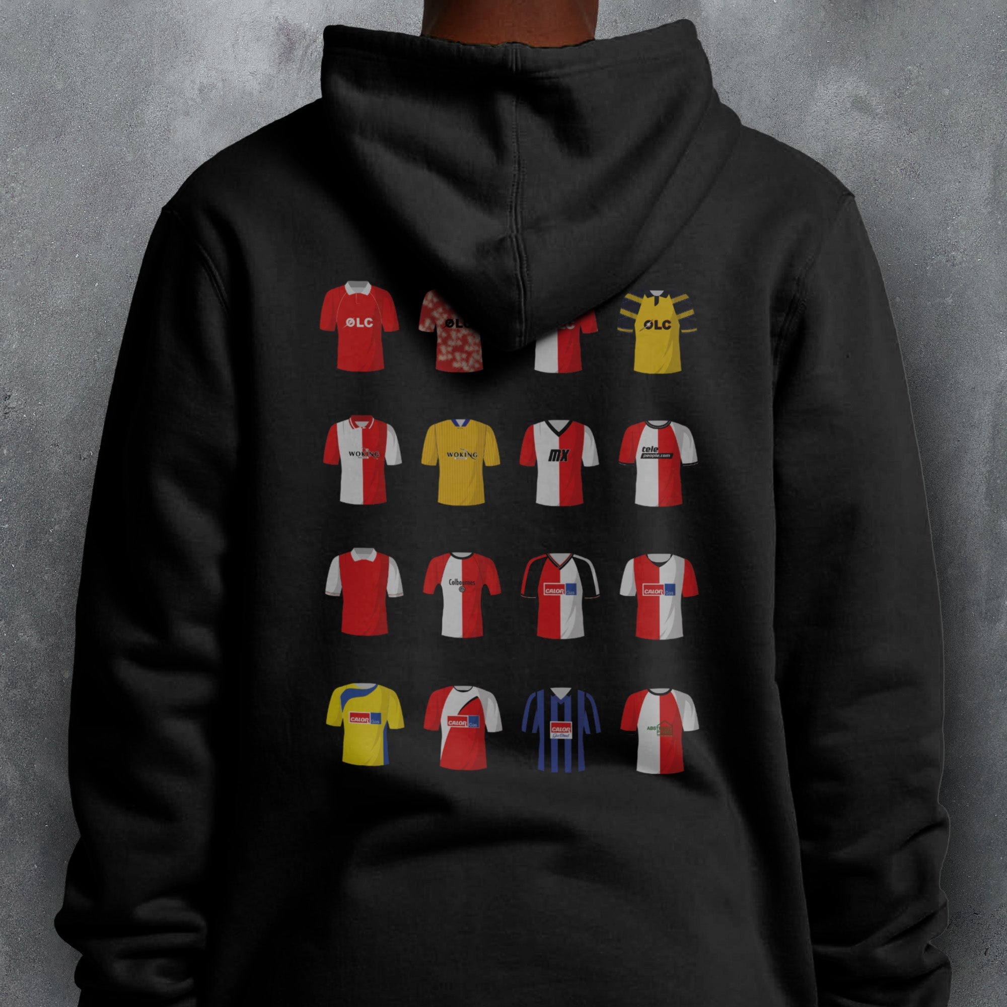 Woking Classic Kits Football Hoodie Good Team On Paper