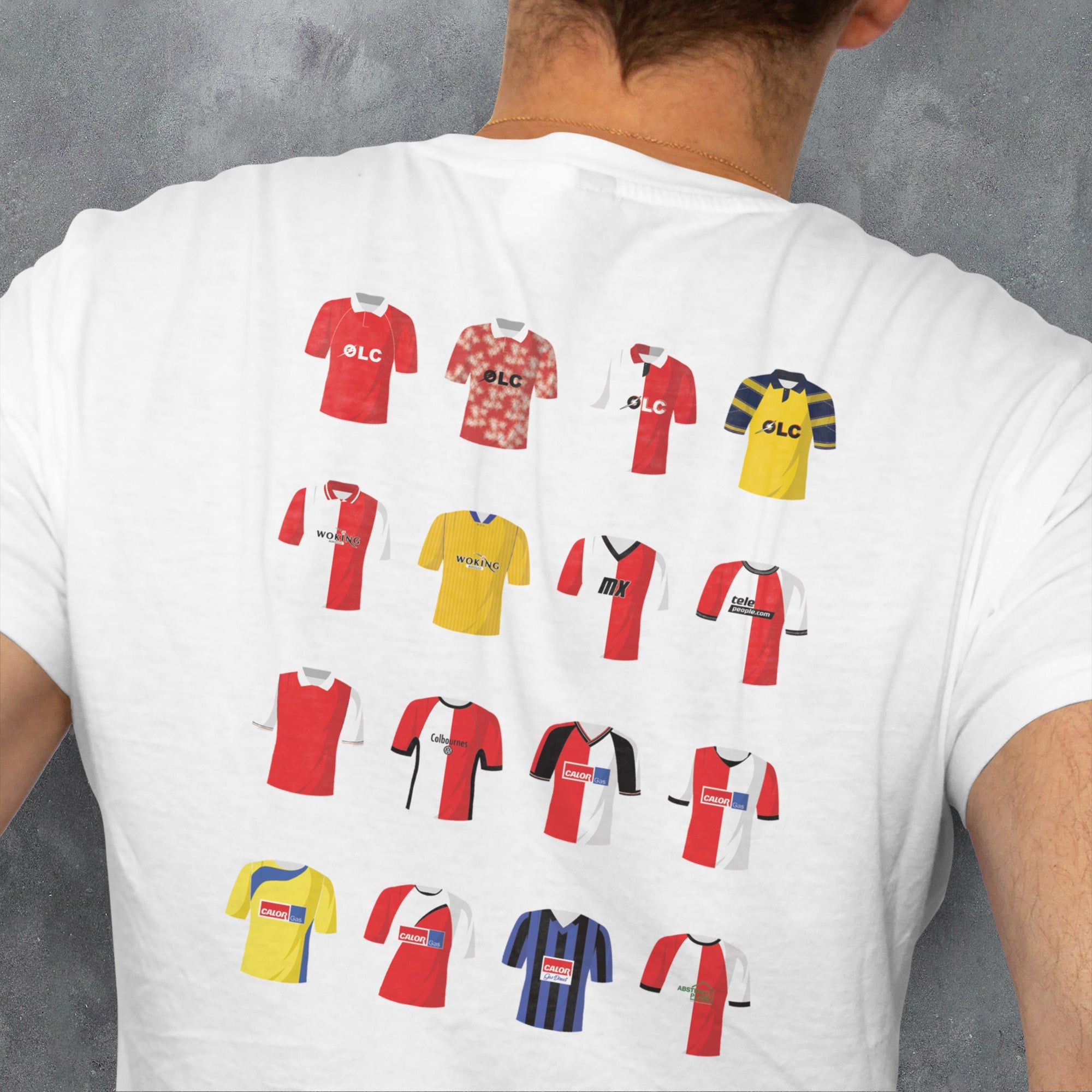 Woking Classic Kits Football T-Shirt