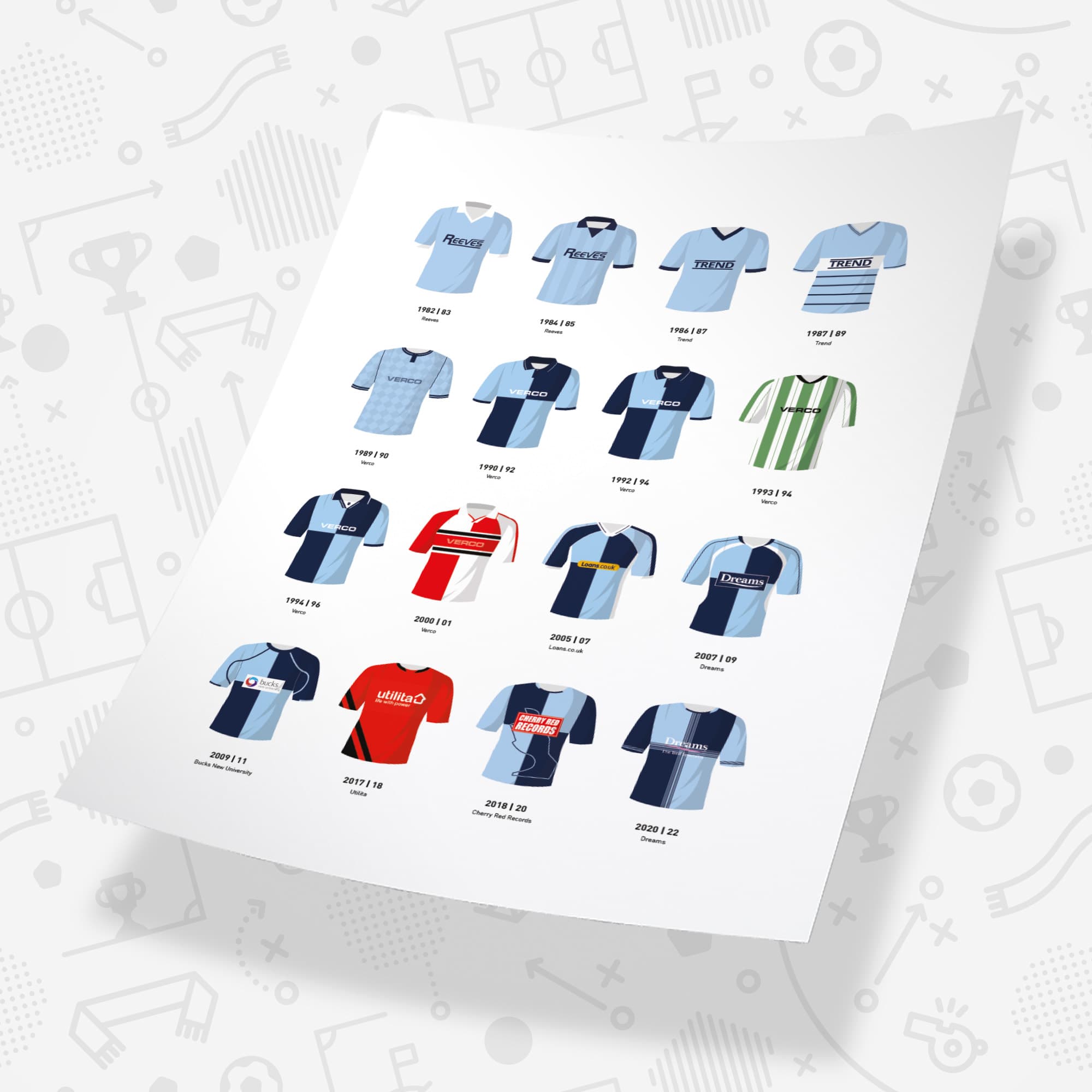 Wycombe Ultimate Football Fan Box Good Team On Paper