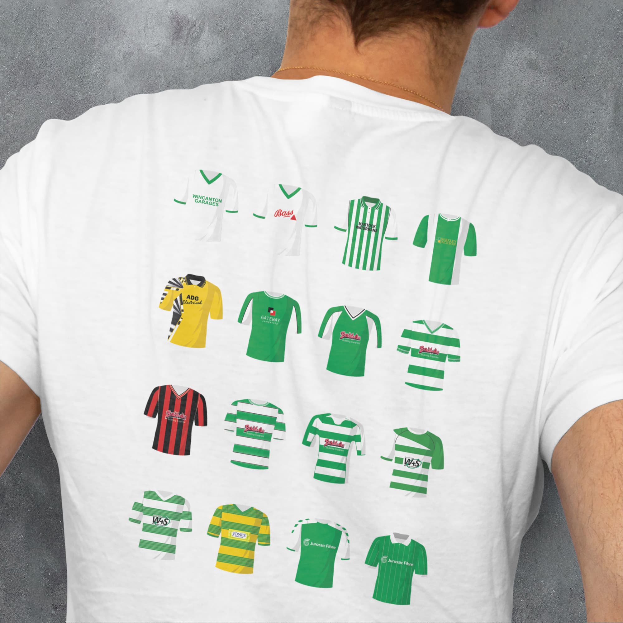 Yeovil Classic Kits Football T-Shirt