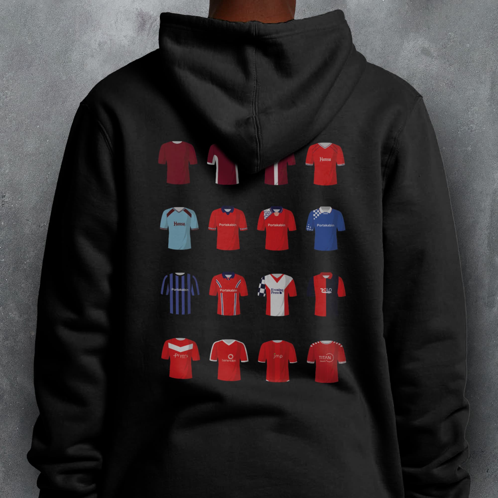 York Classic Kits Football Hoodie