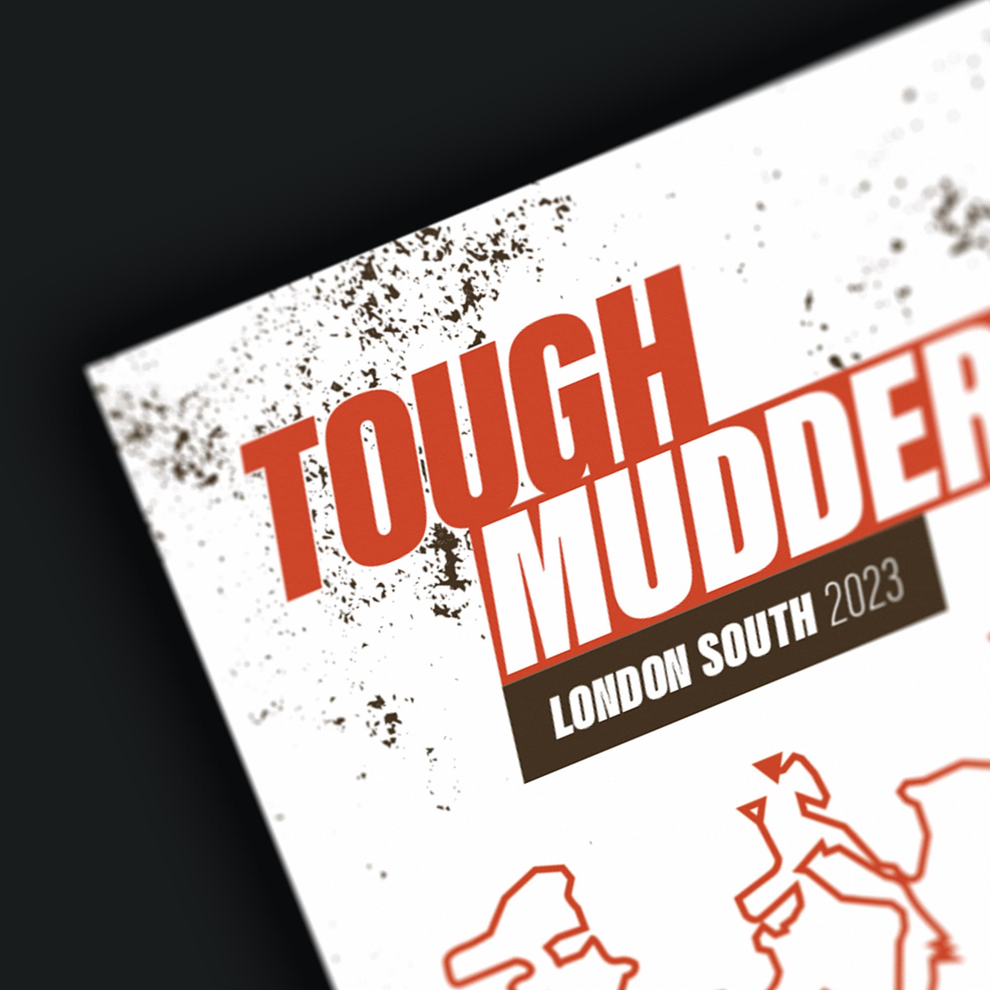 PERSONALISED 'Amazing Pace' Tough Mudder Finishers Print