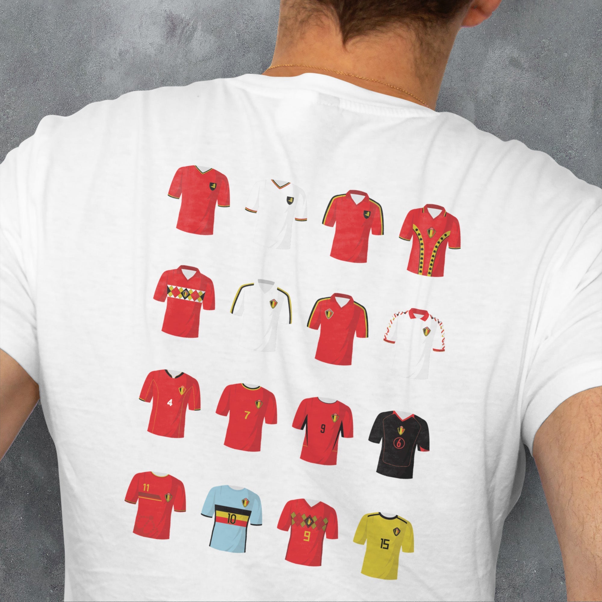 Belgium Classic Kits Football T-Shirt