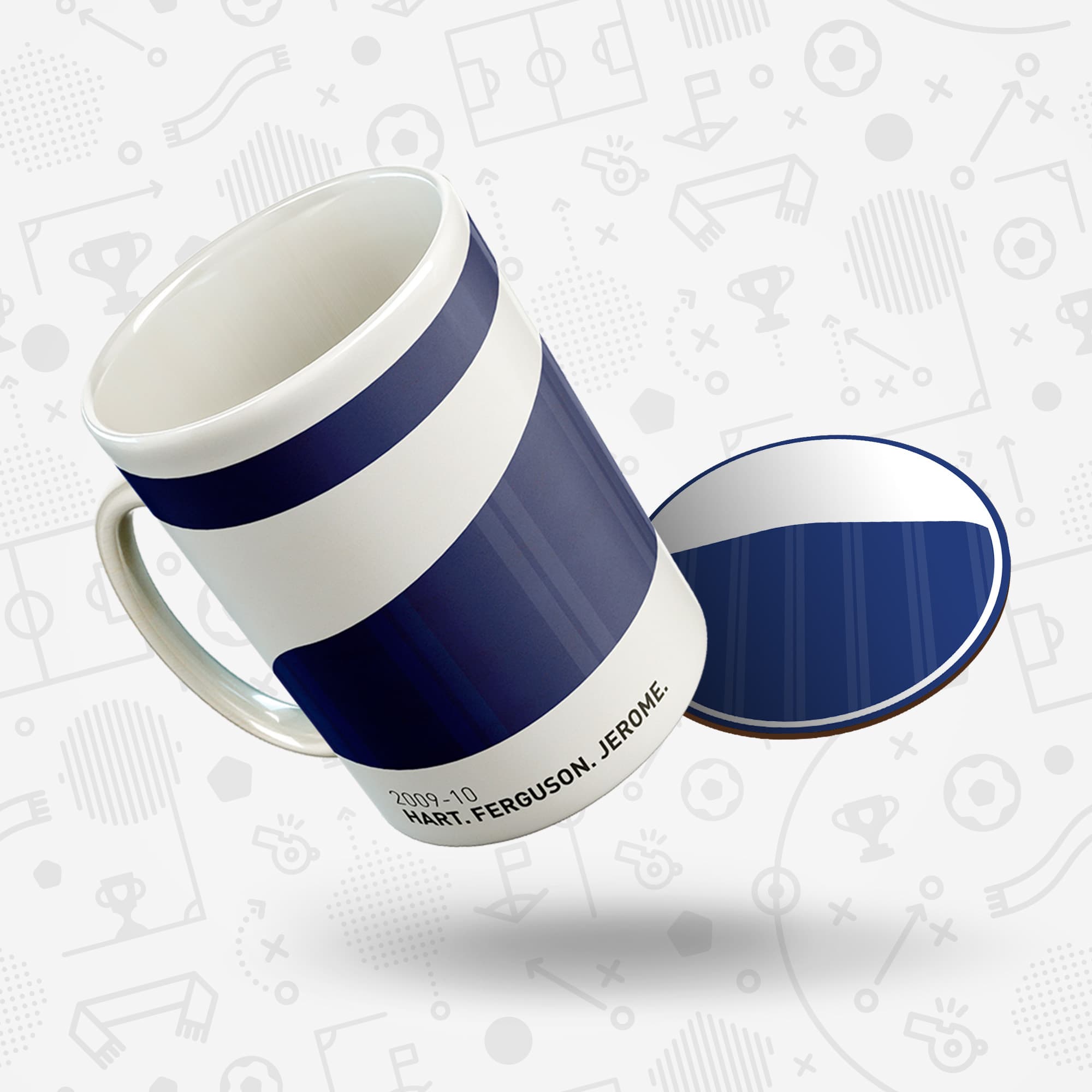 Birmingham 2009-10 'Better Days' Football Kit Mug Good Team On Paper