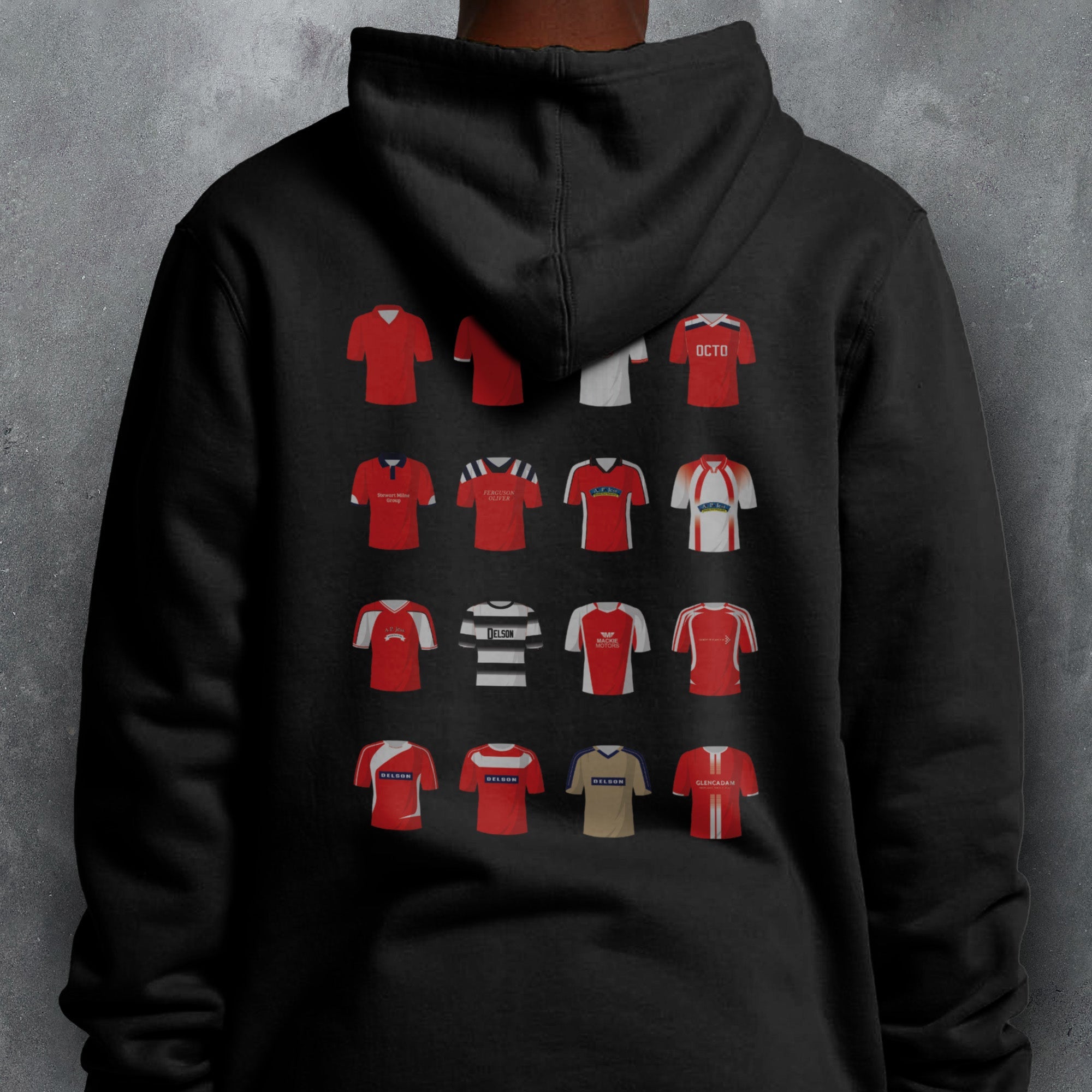 Brechin Classic Kits Football Hoodie Good Team On Paper