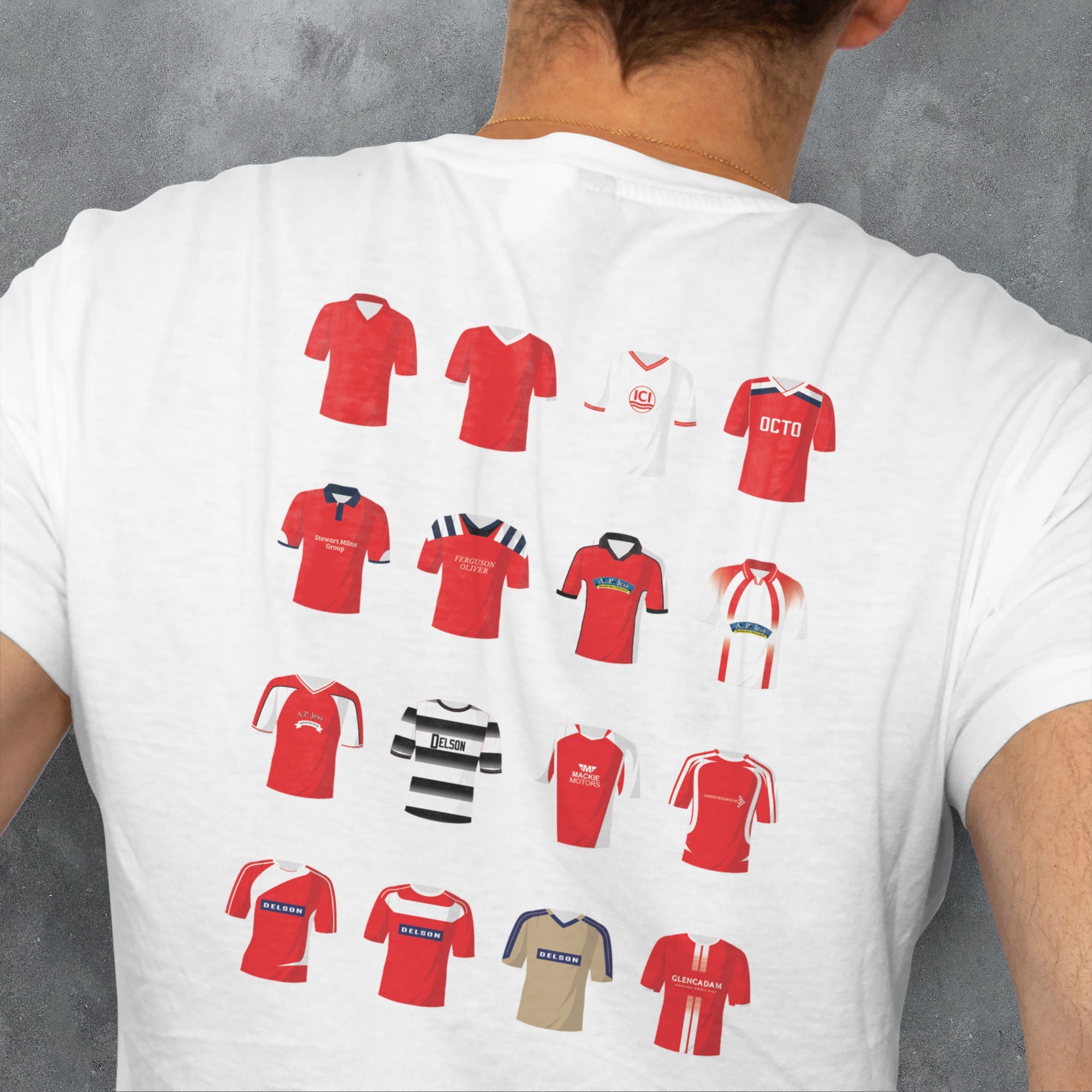 Brechin Classic Kits Football T-Shirt