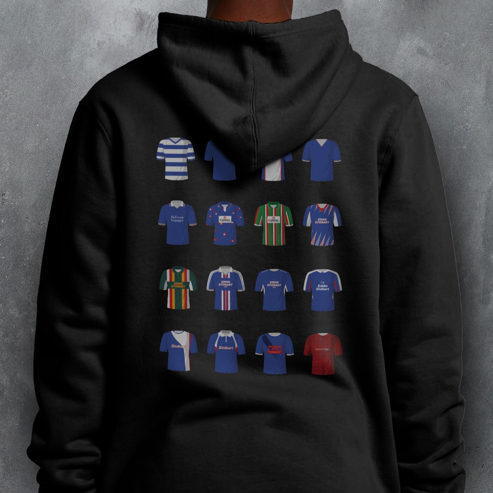 Carlisle Classic Kits Football Hoodie Good Team On Paper