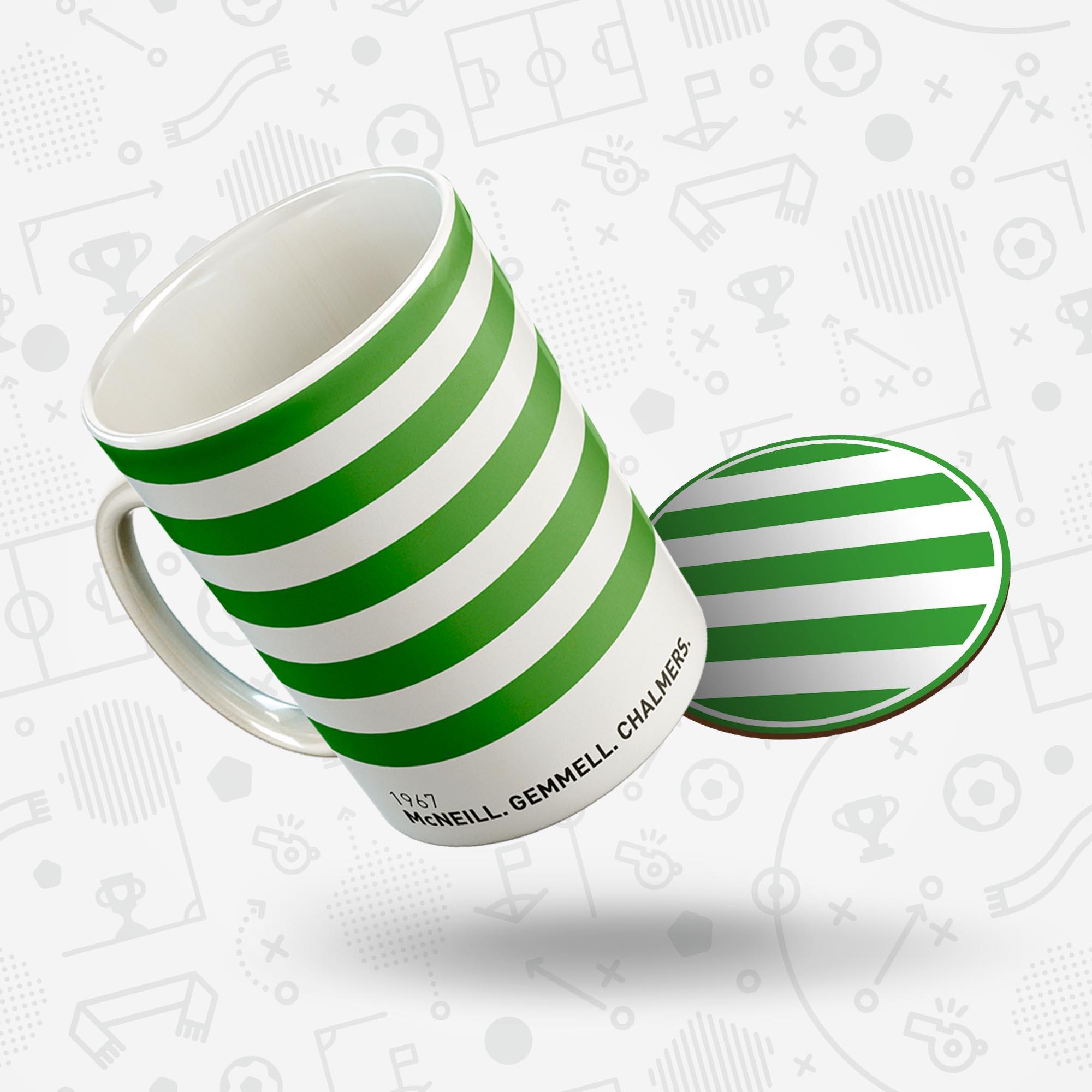 Celtic 1967 'Better Days' Football Kit Mug Good Team On Paper