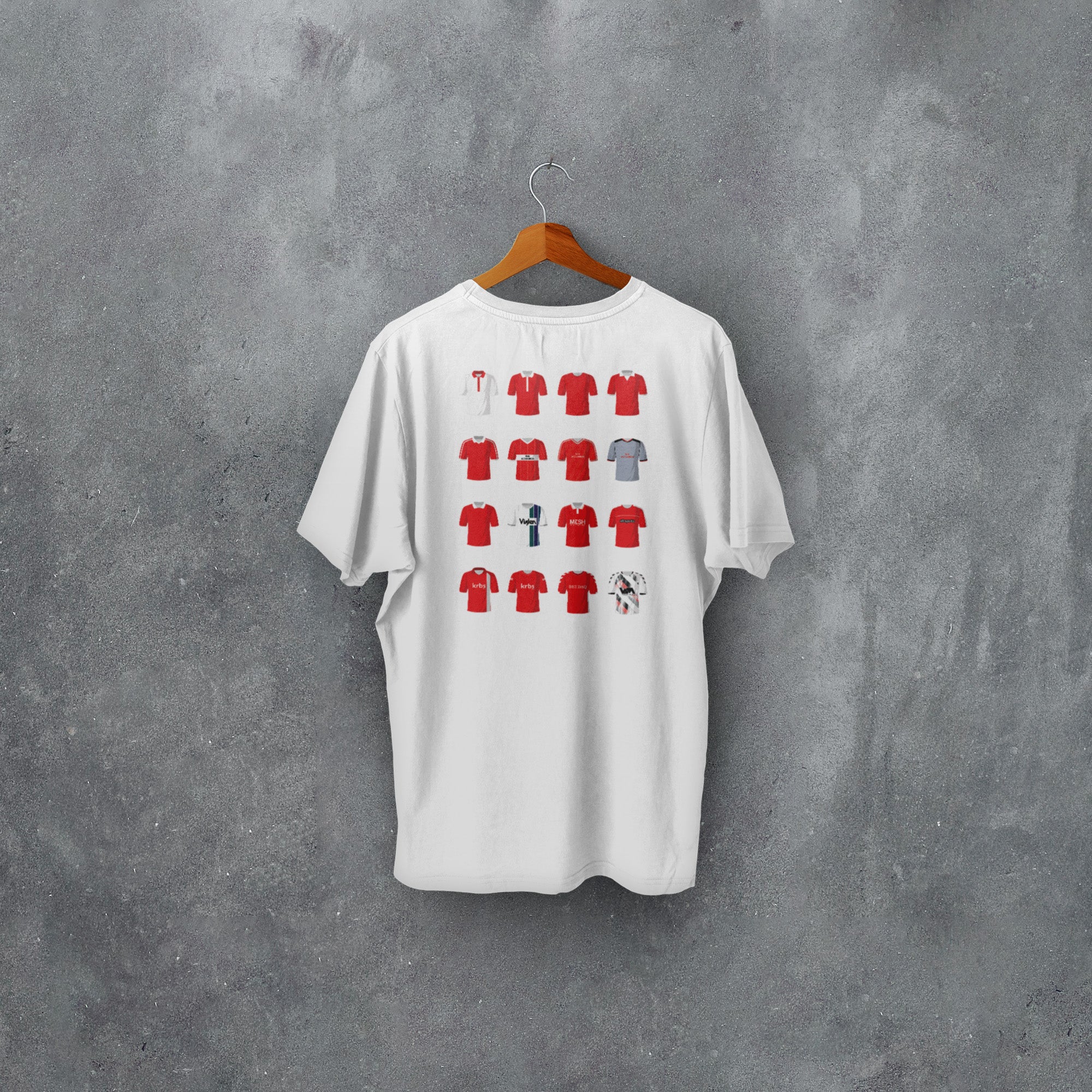 Charlton Classic Kits Football T-Shirt