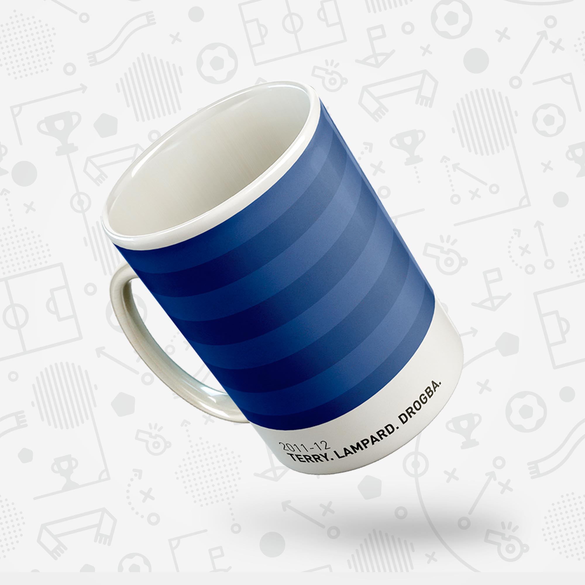 Chelsea 2011-12 'Better Days' Football Kit Mug Good Team On Paper