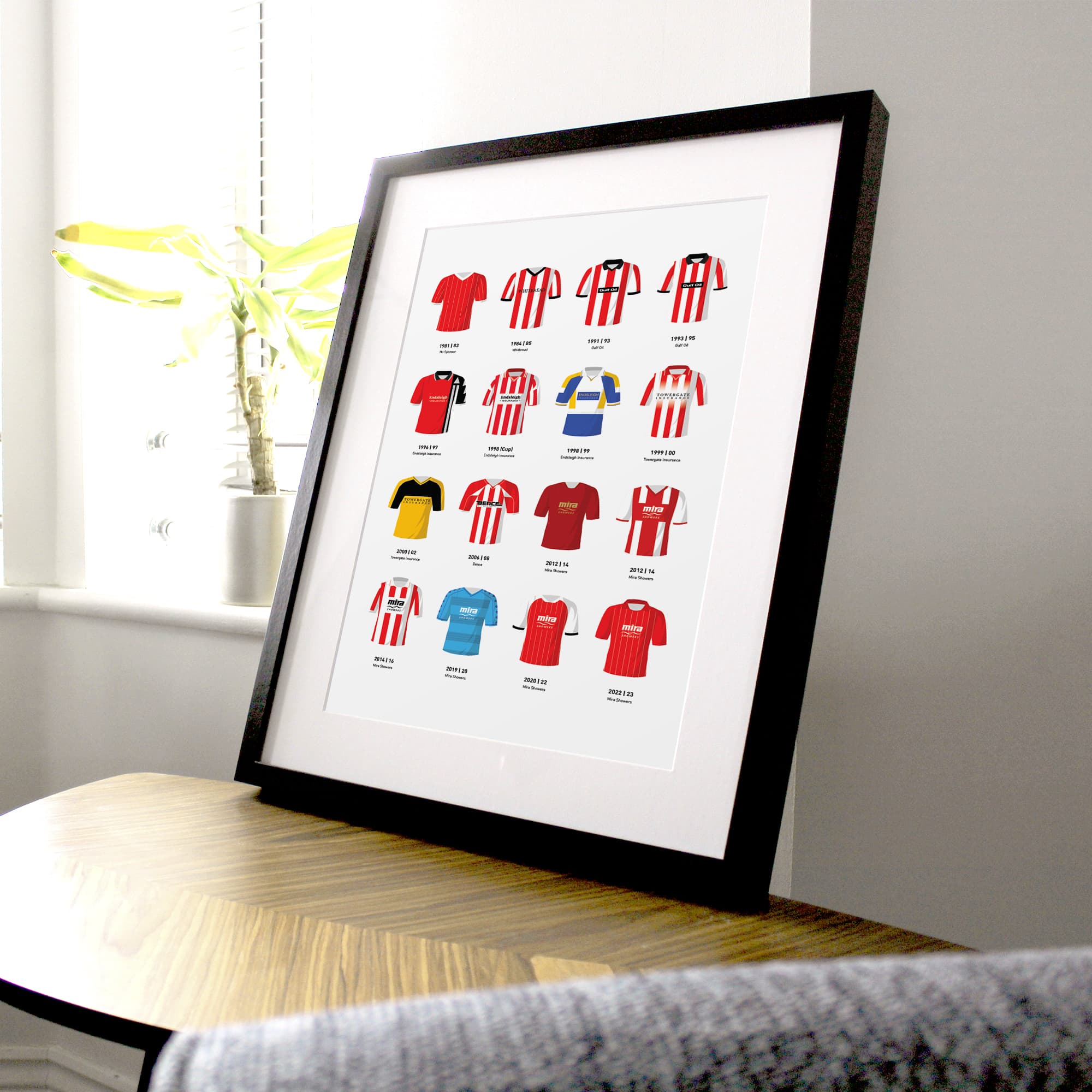 Cheltenham Classic Kits Football Team Print Good Team On Paper