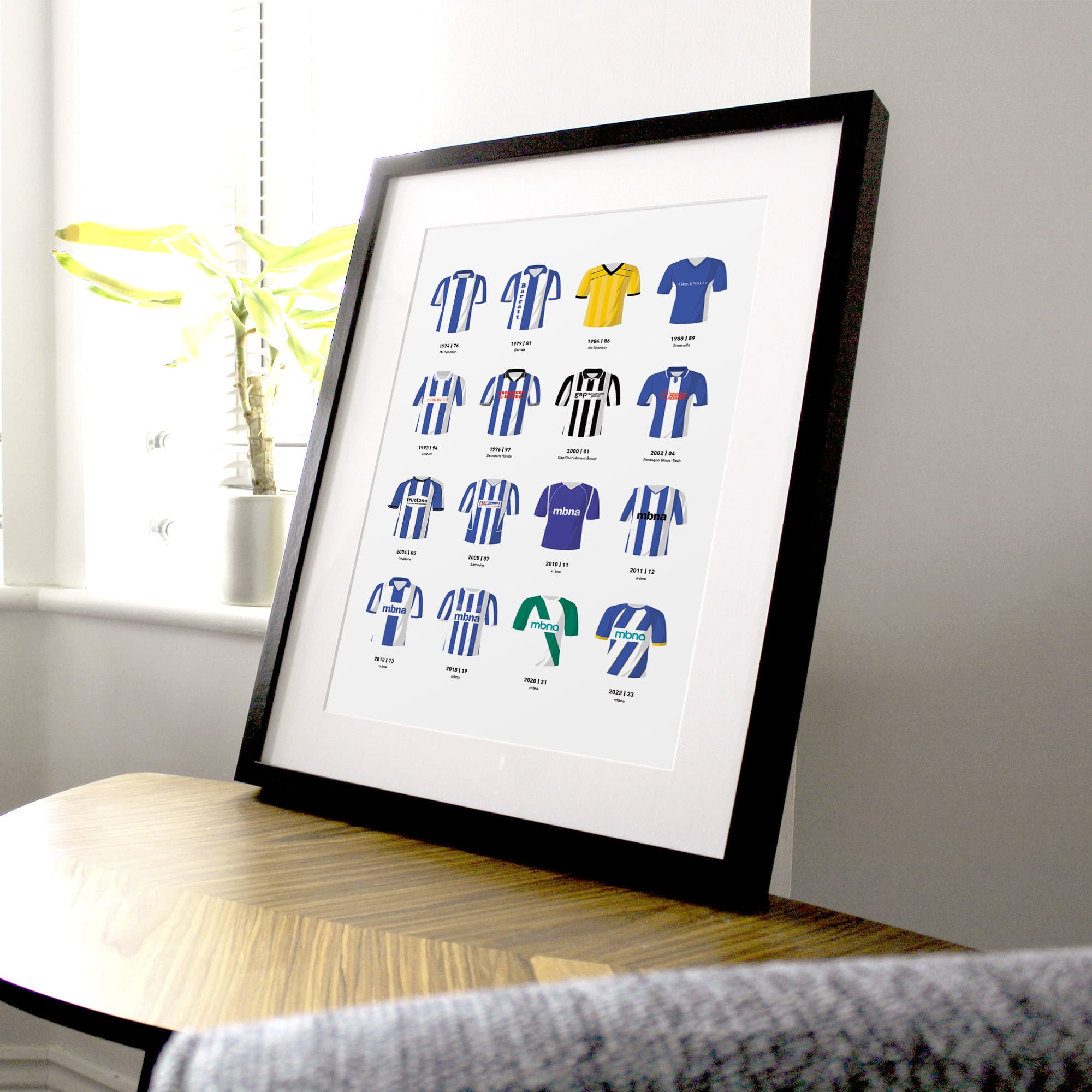 Chester Classic Kits Football Team Print Good Team On Paper