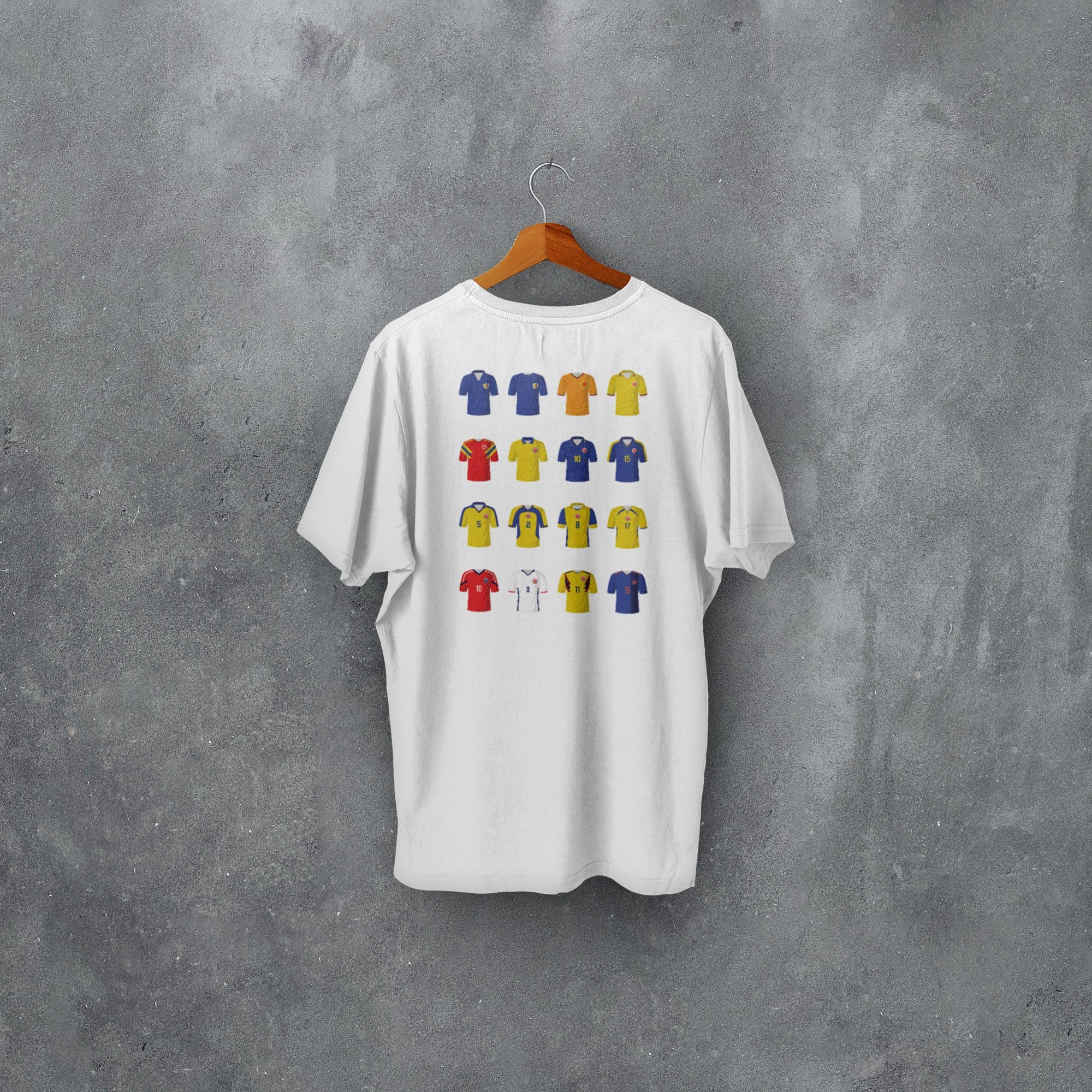Colombia Classic Kits Football T-Shirt