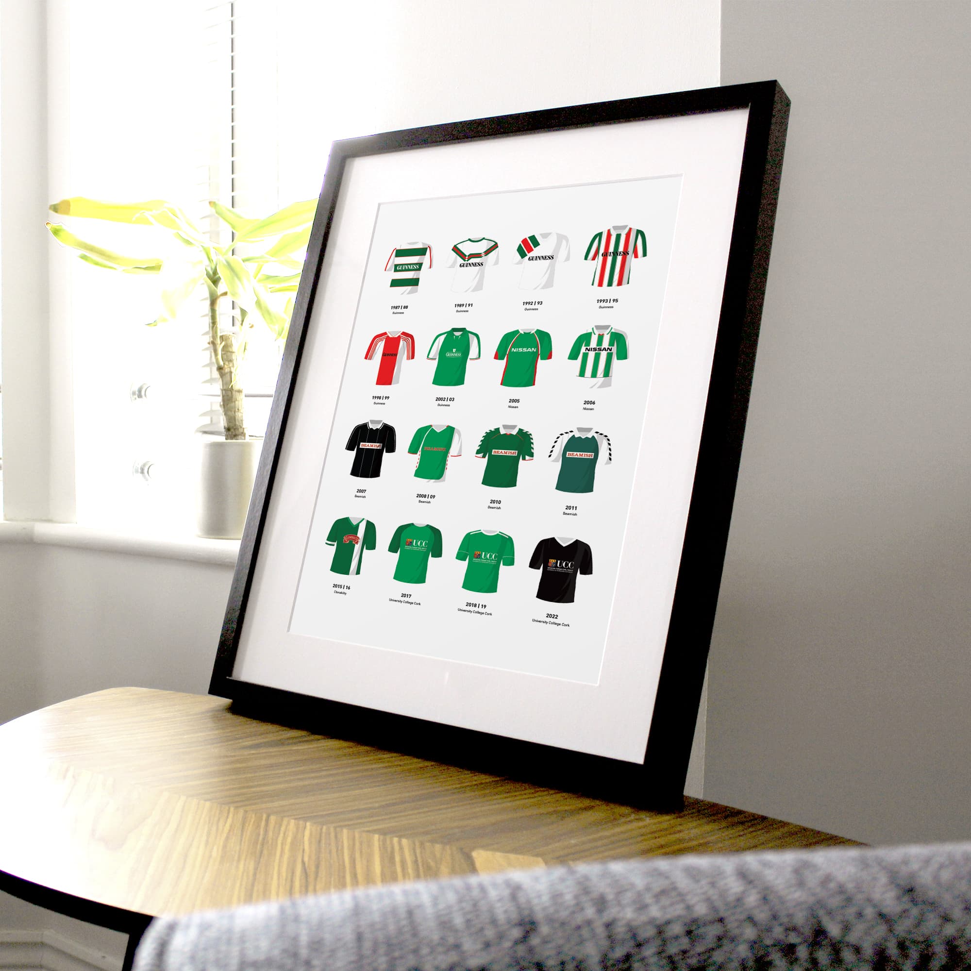 Cork Classic Kits Football Team Print Good Team On Paper
