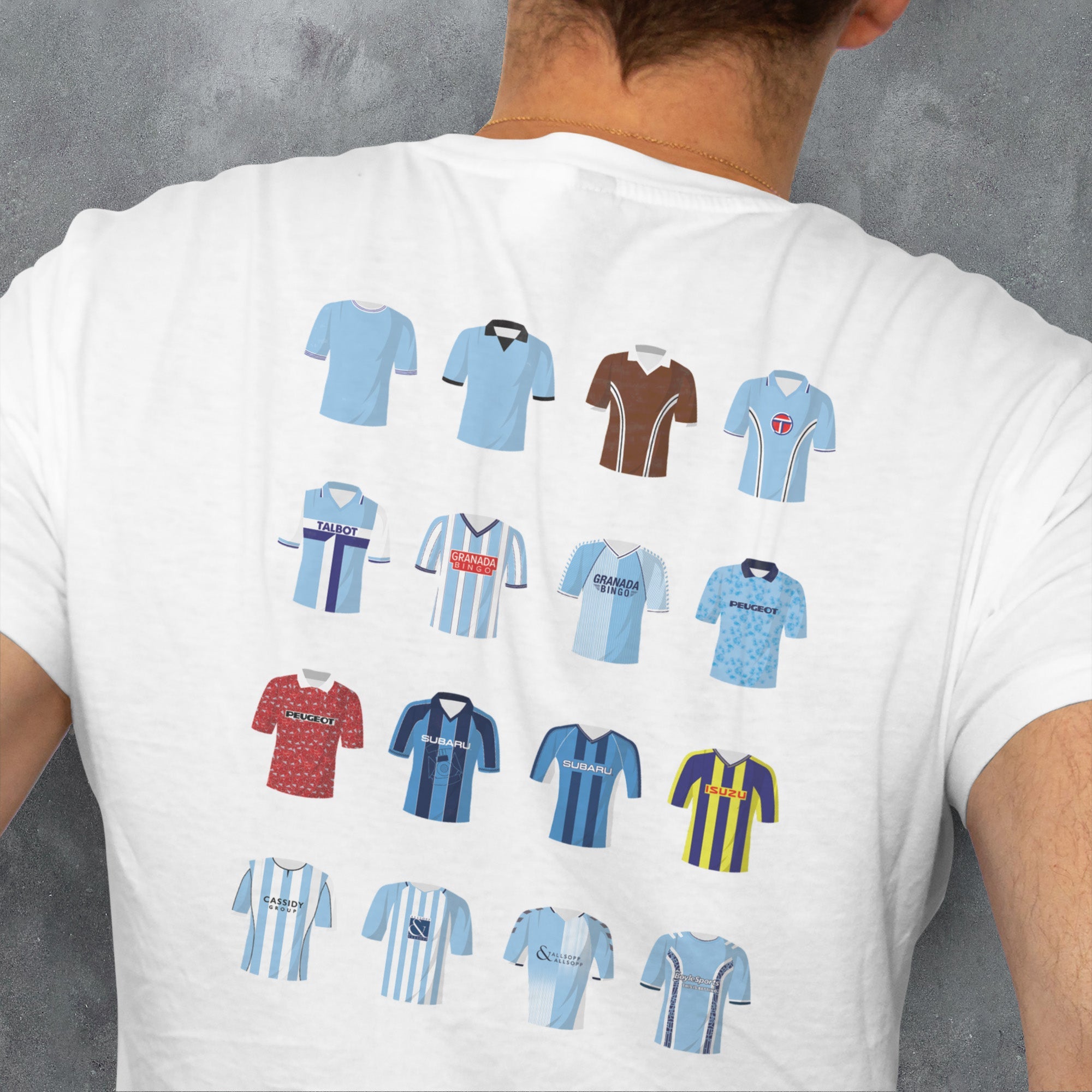 Coventry Classic Kits Football T-Shirt
