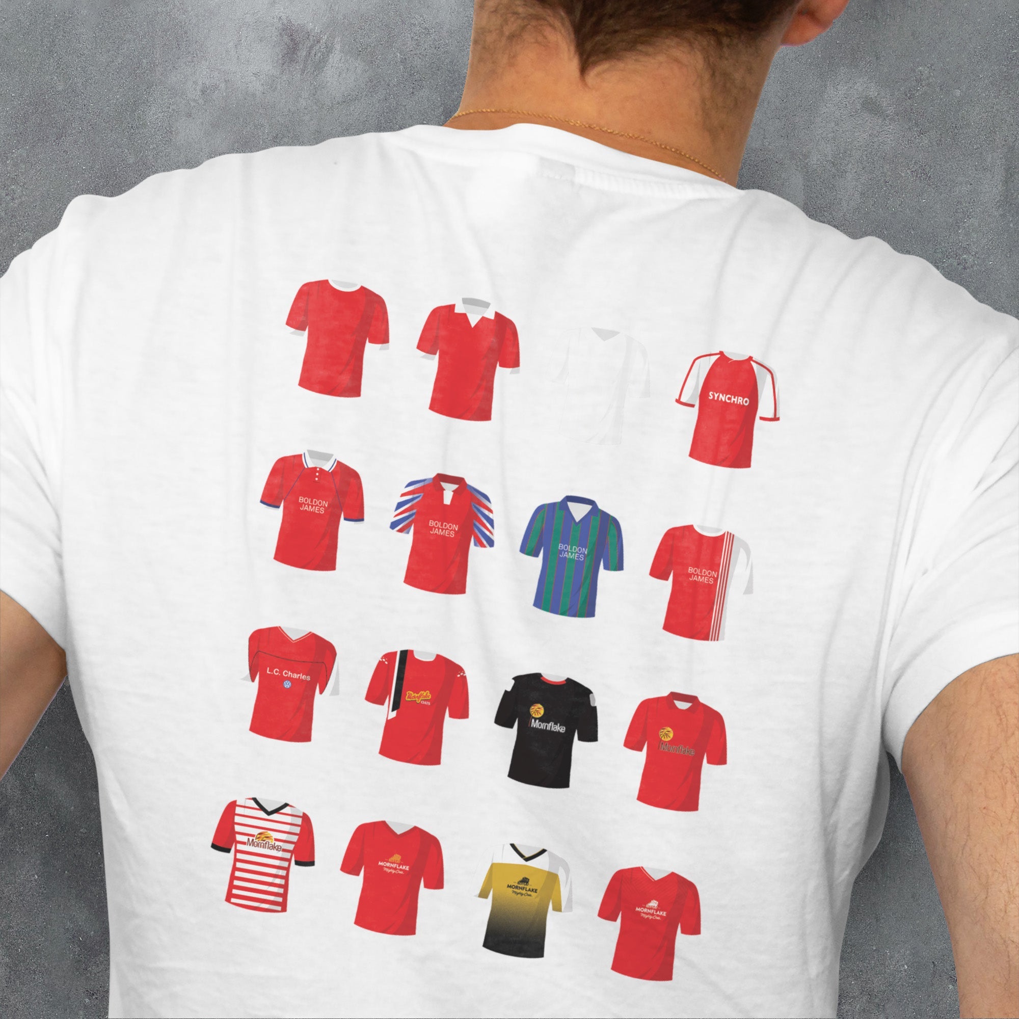 Crewe Classic Kits Football T-Shirt