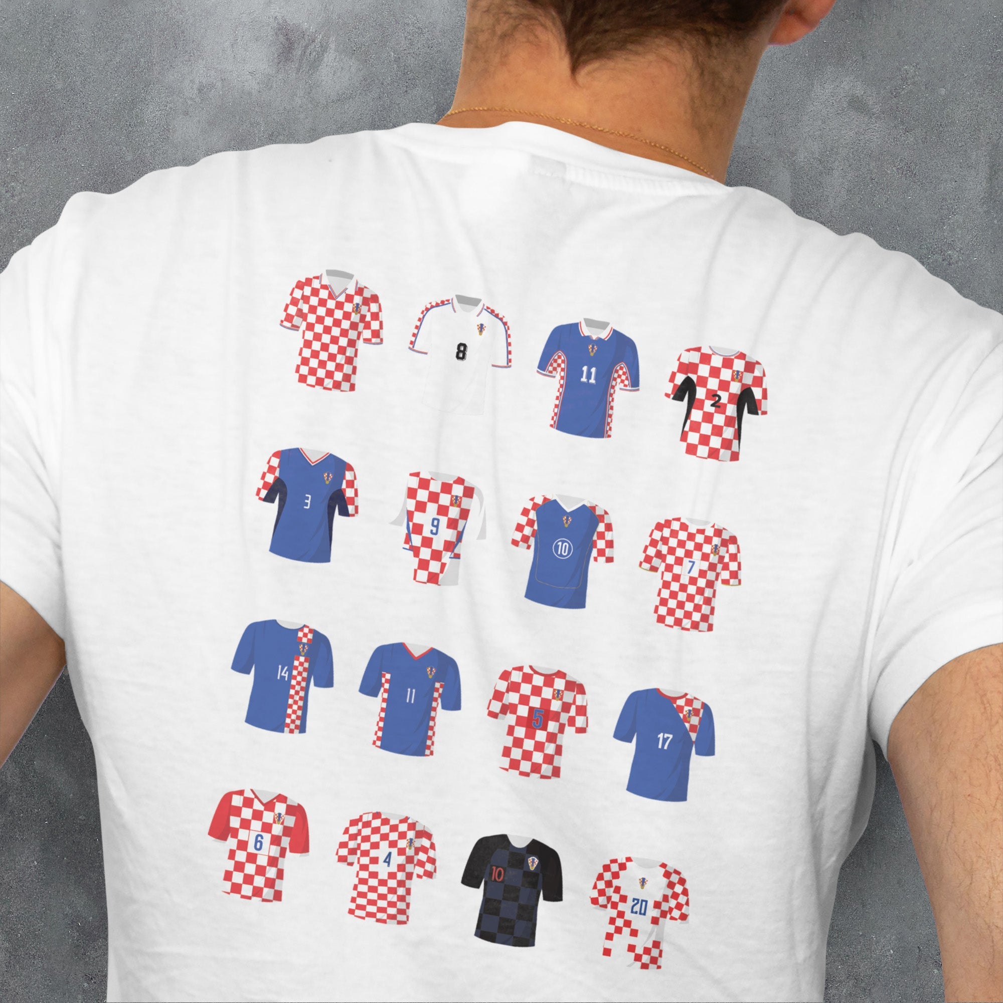 Croatia Classic Kits Football T-Shirt