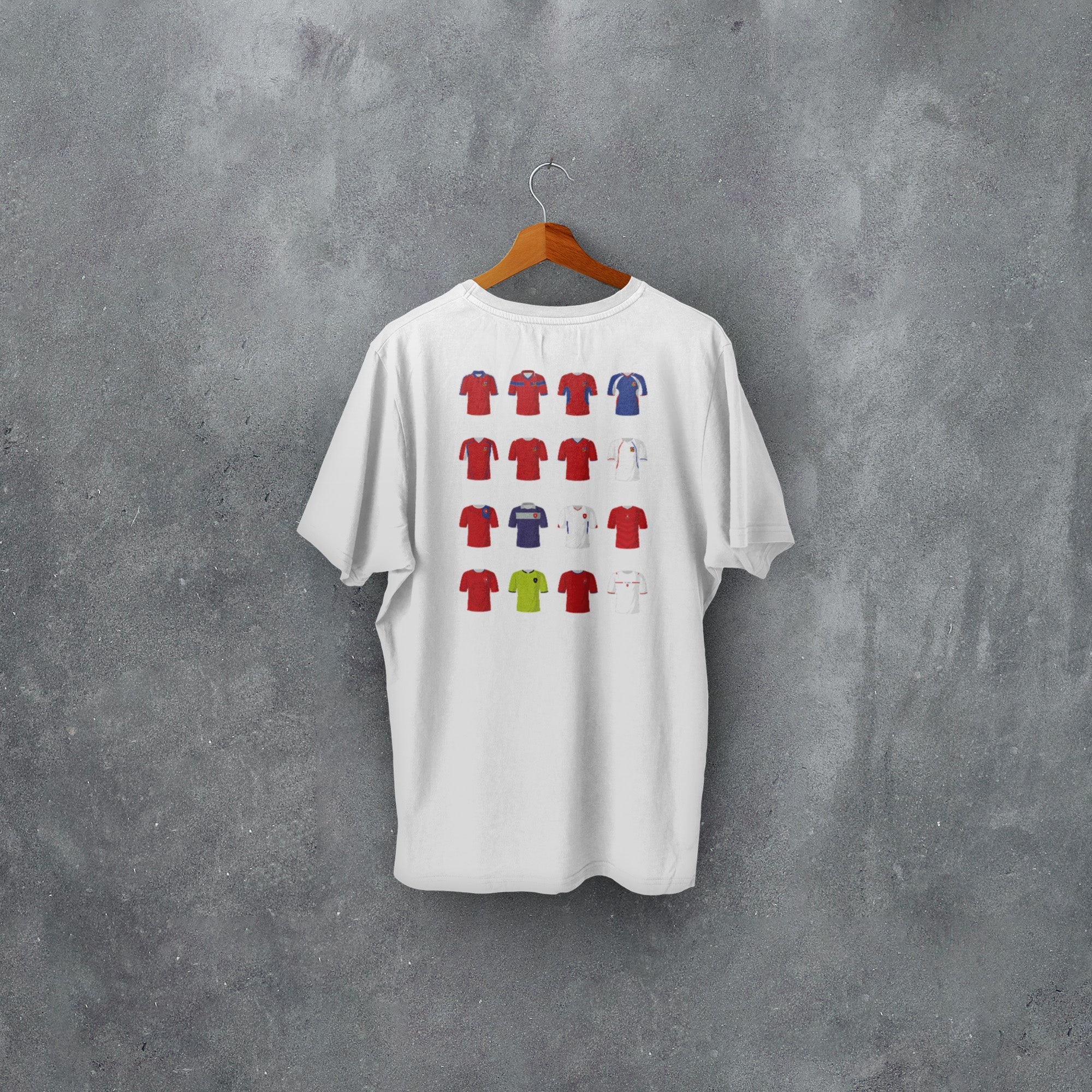 Czech Republic Classic Kits Football T-Shirt