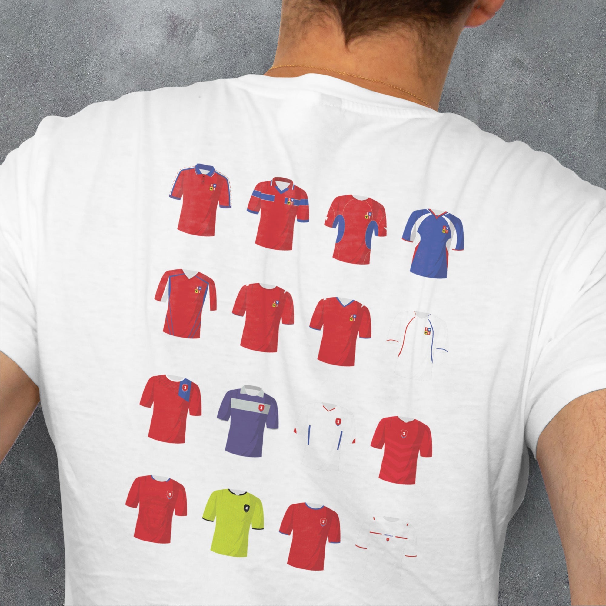 Czech Republic Classic Kits Football T-Shirt