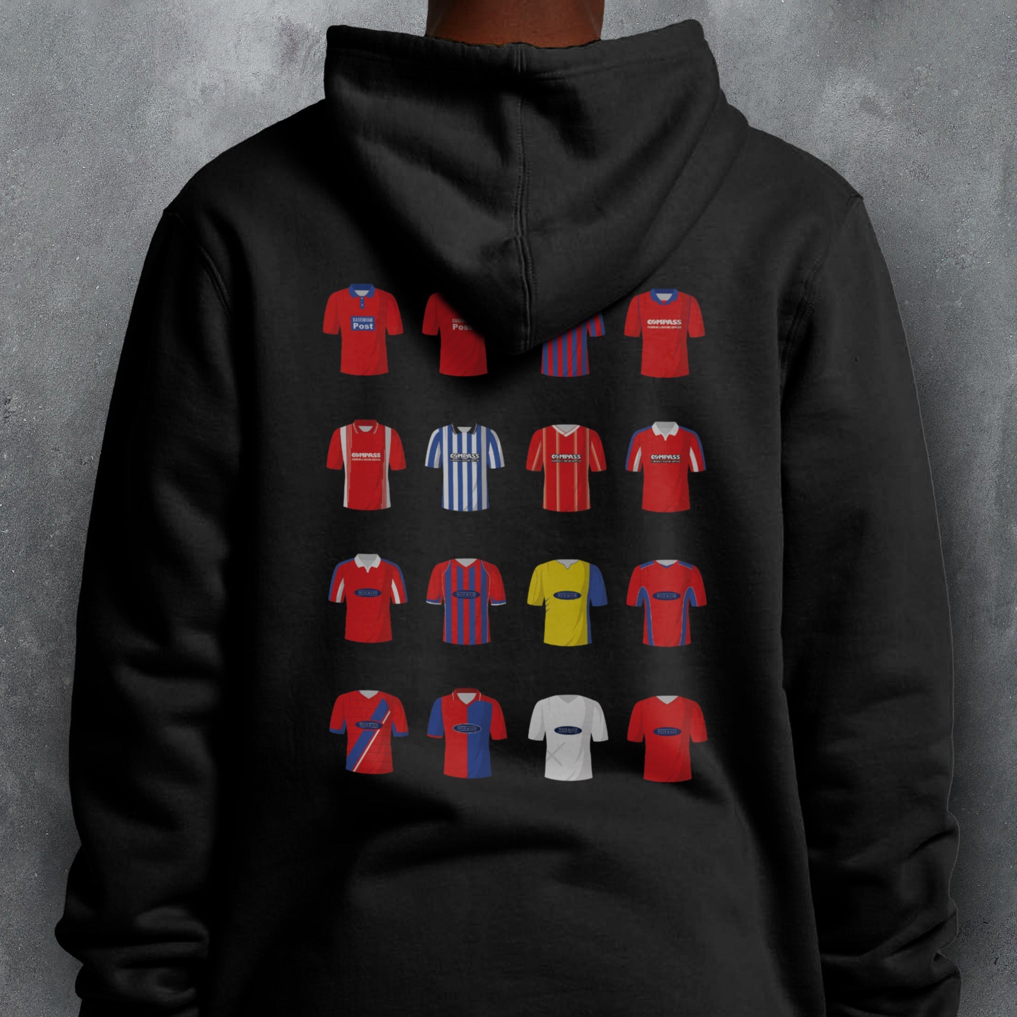 Dagenham Classic Kits Football Hoodie Good Team On Paper