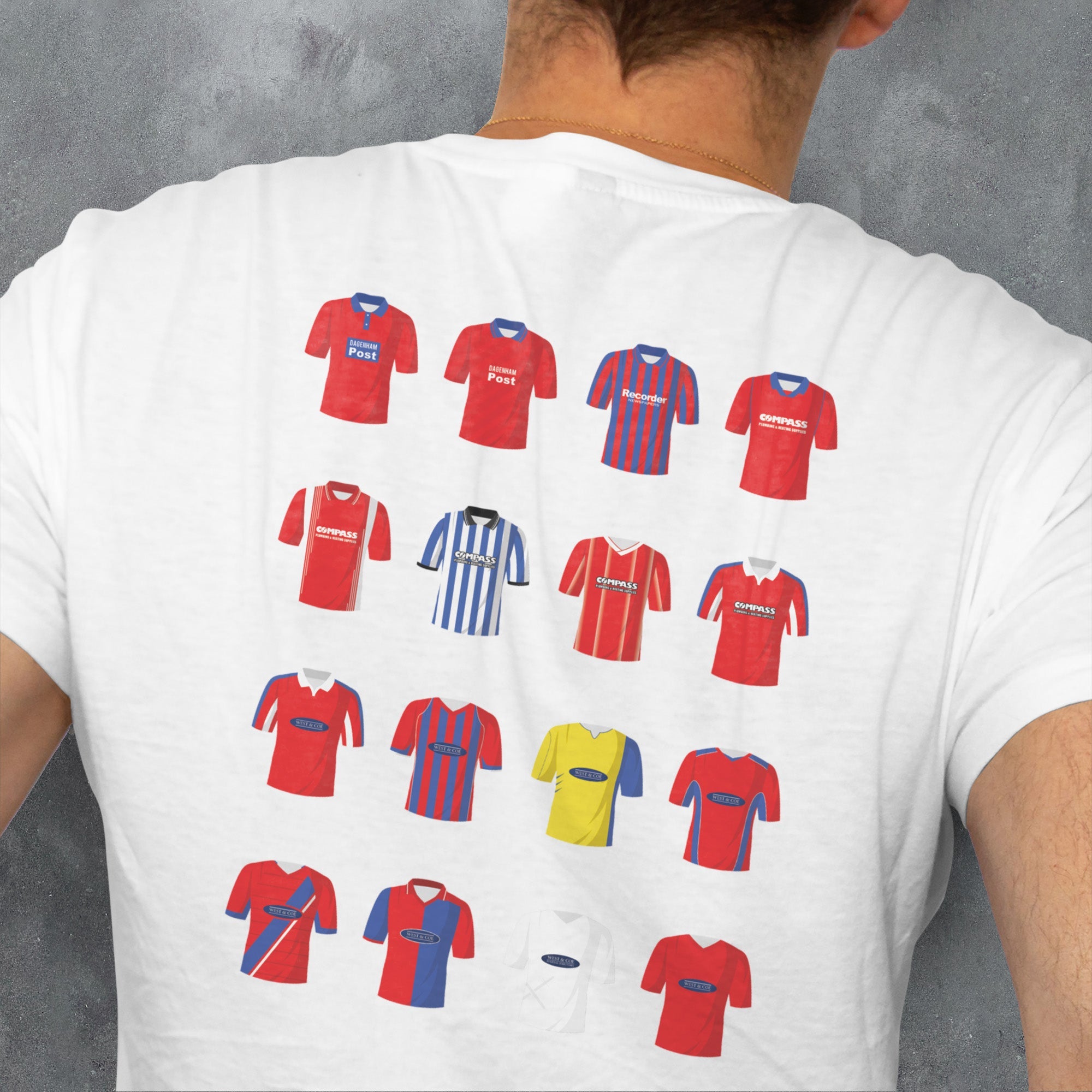 Dagenham Classic Kits Football T-Shirt