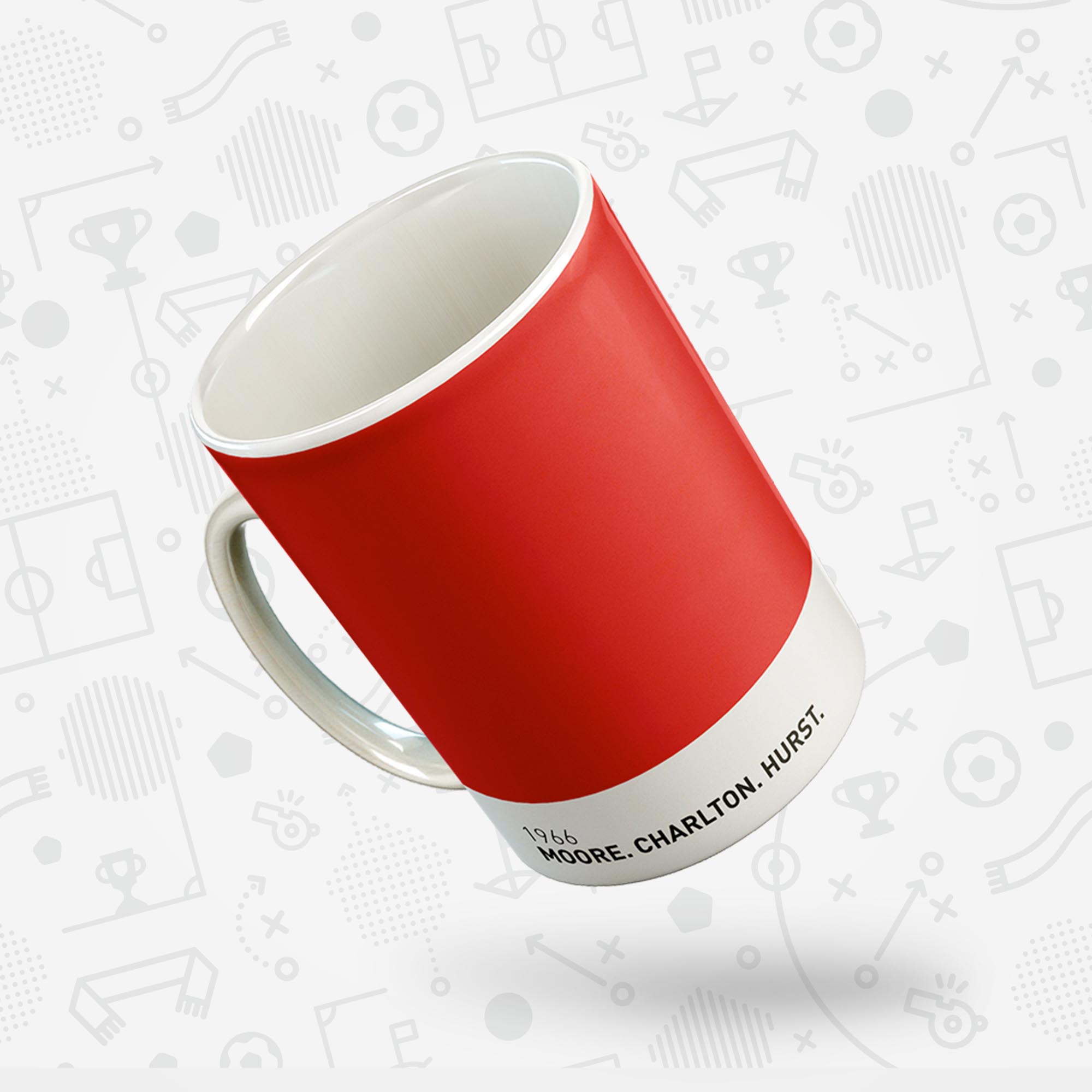 England 1966 'Better Days' Football Kit Mug Good Team On Paper