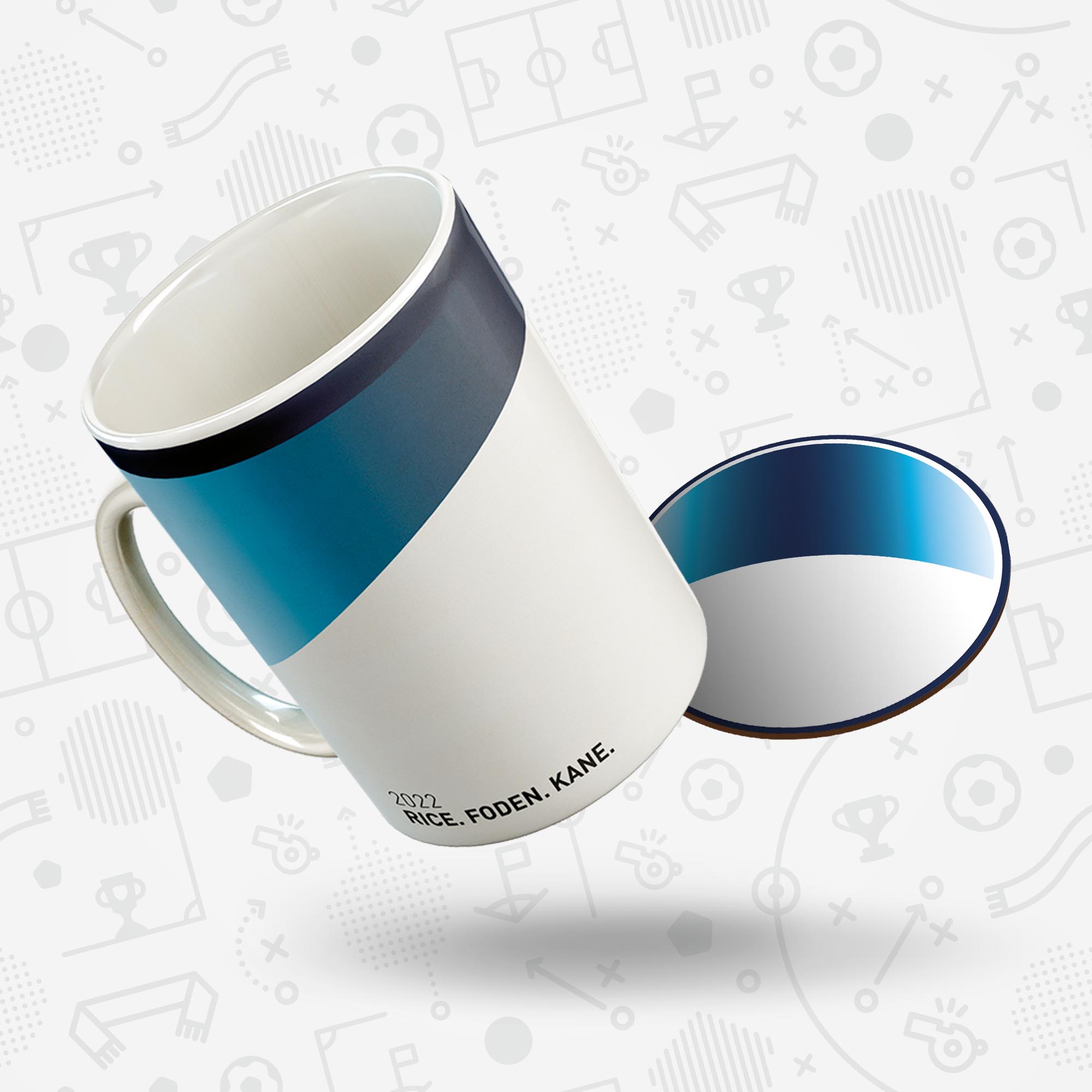England 2022 'Better Days' Football Kit Mug Good Team On Paper