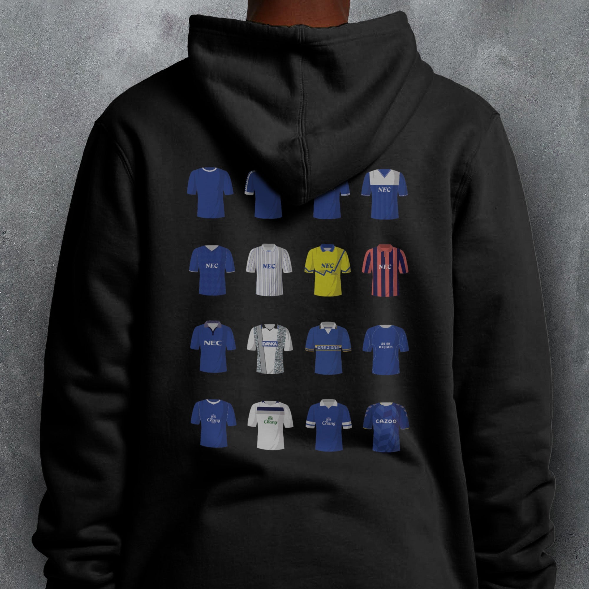 Everton Classic Kits Football Hoodie Good Team On Paper