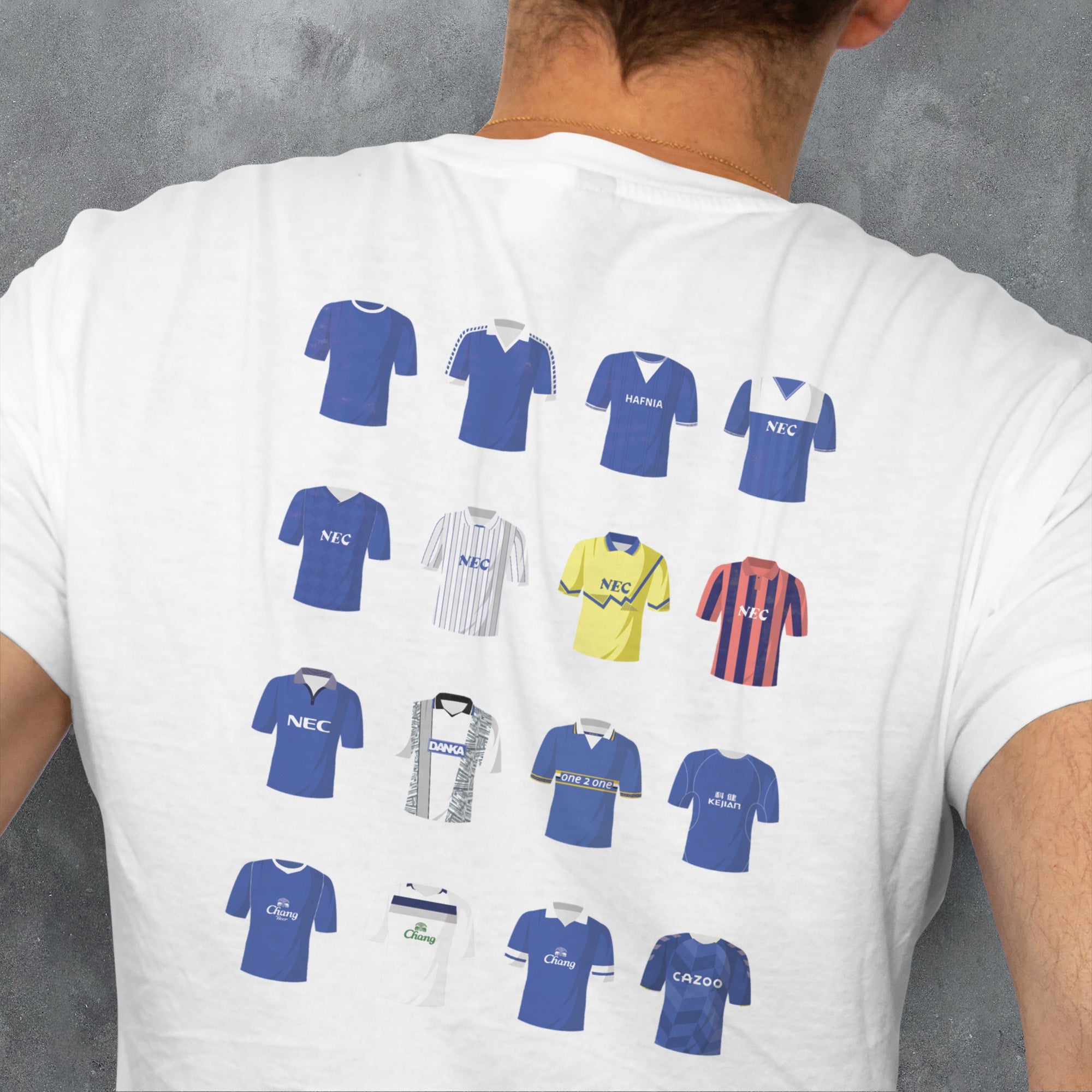 Everton Classic Kits Football T-Shirt
